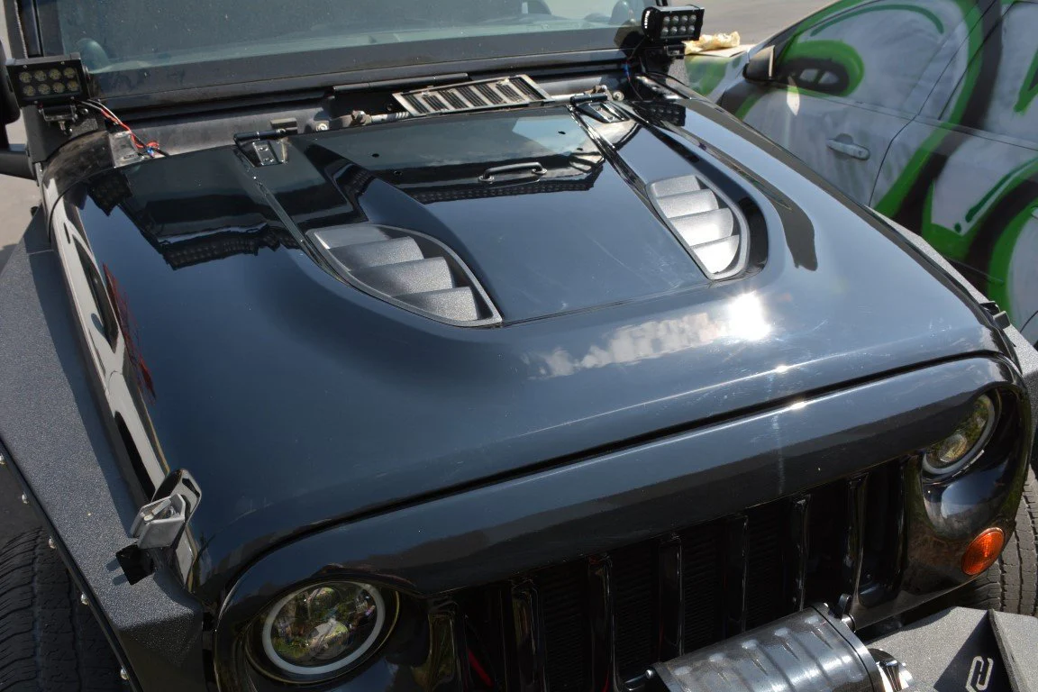 2007-2018 Jeep JK 10th Anniversary Hood - Image 9