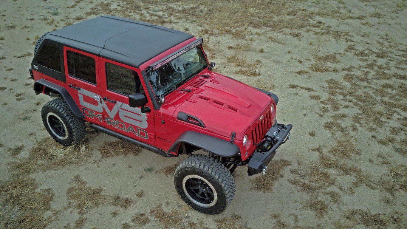 2007-2018 Jeep JK Heat Dispersion Hood - Image 10