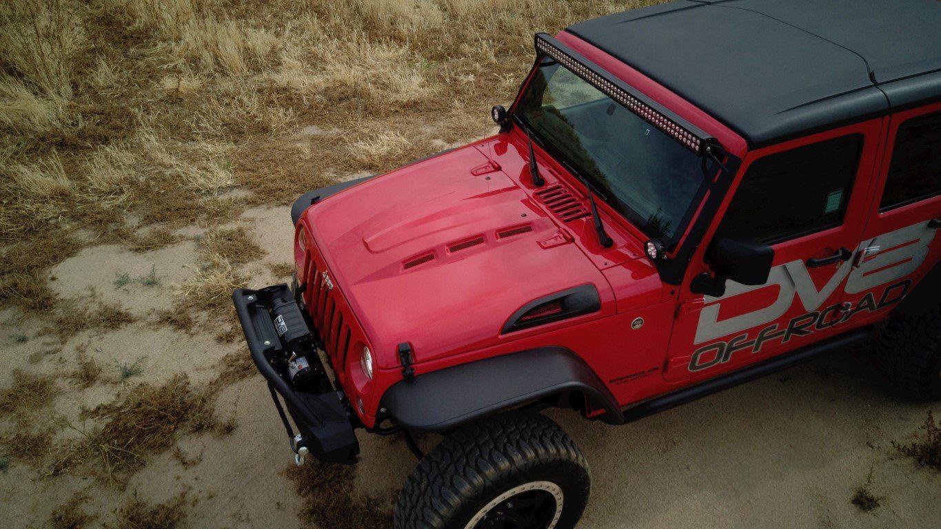 2007-2018 Jeep JK Heat Dispersion Hood - Image 12