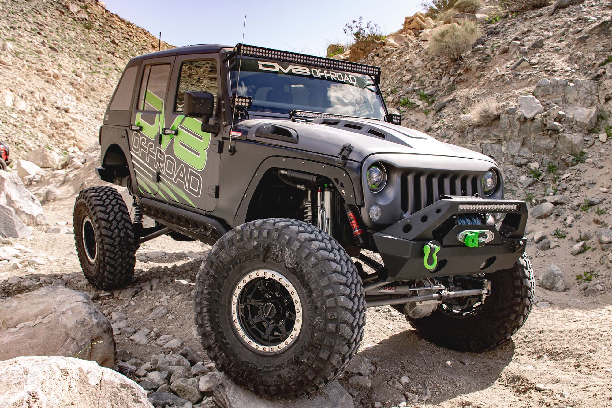 2007-2018 Jeep JK Heat Dispersion Hood - Image 3