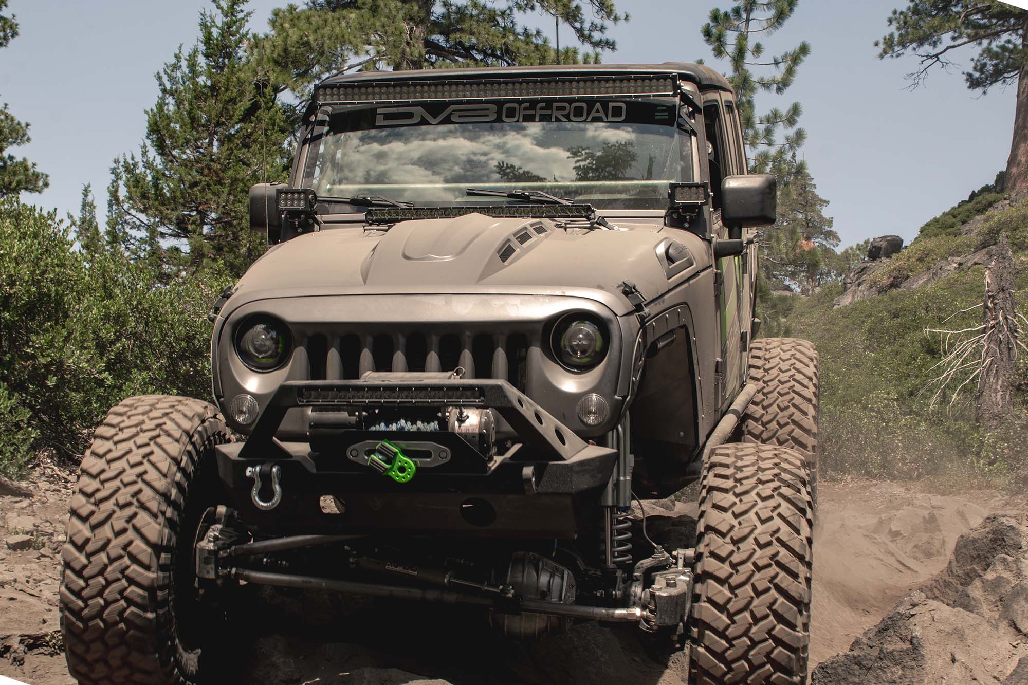 2007-2018 Jeep JK Heat Dispersion Hood - Image 7