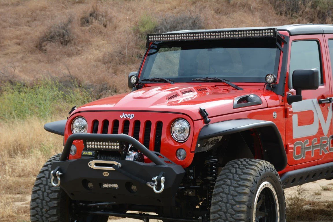 2007-2018 Jeep JK Heat Dispersion Hood - Image 8