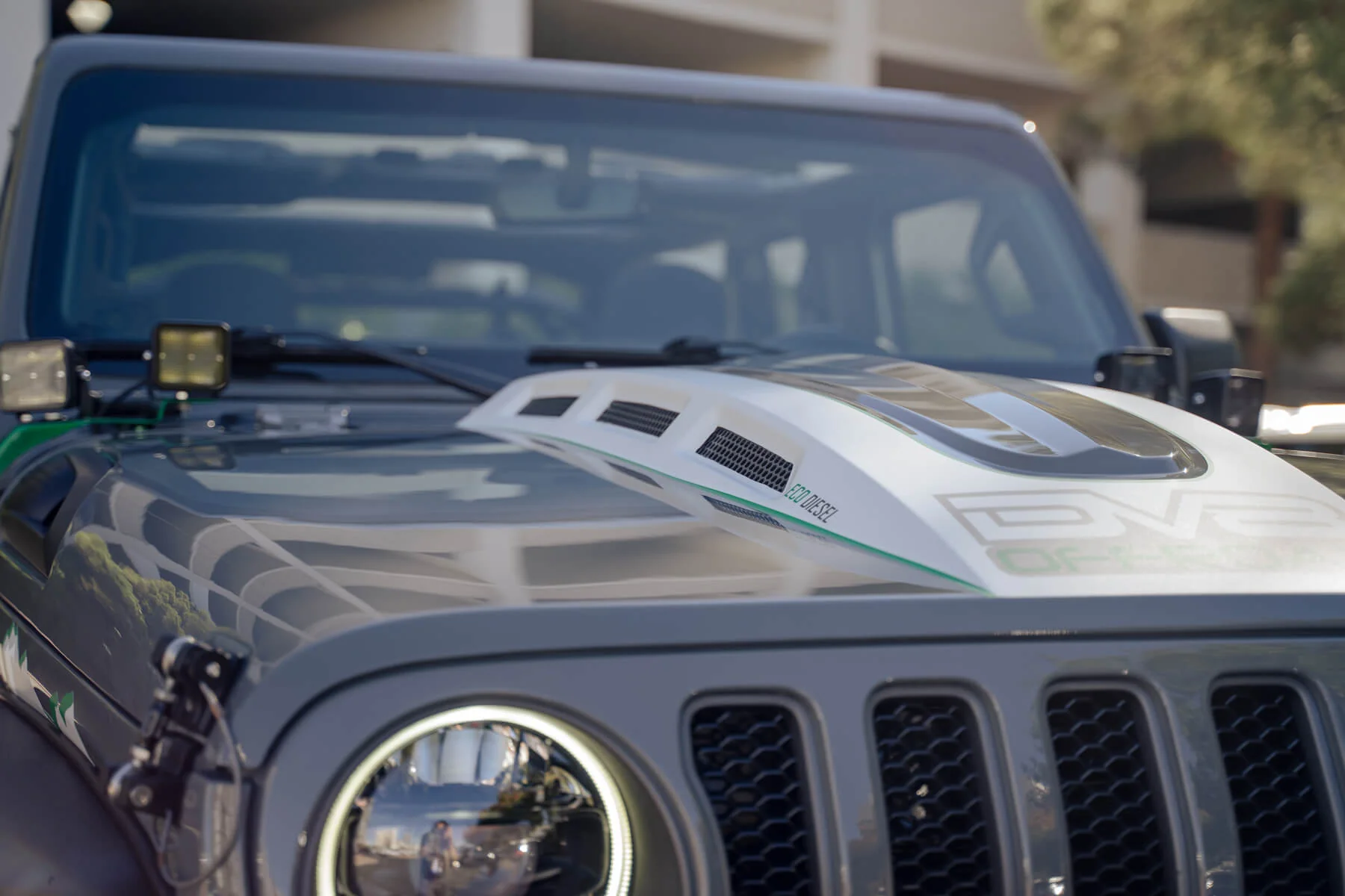 2018-2026 Jeep Wrangler JL & Gladiator JT Heat Dispersion Hood - Image 10