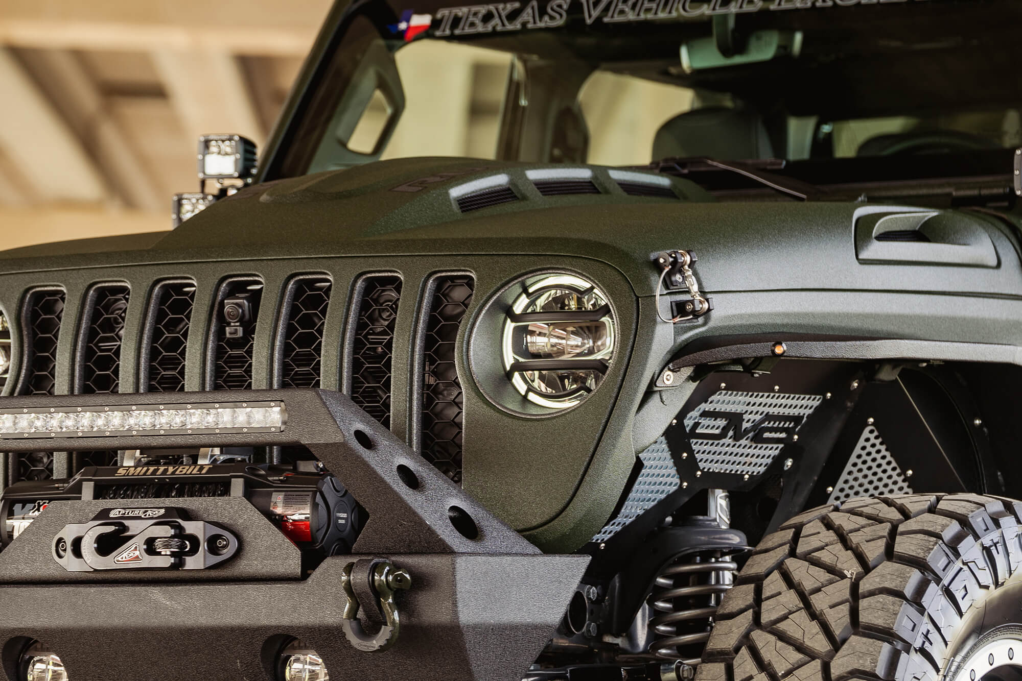 2018-2026 Jeep Wrangler JL & Gladiator JT Heat Dispersion Hood - Image 14