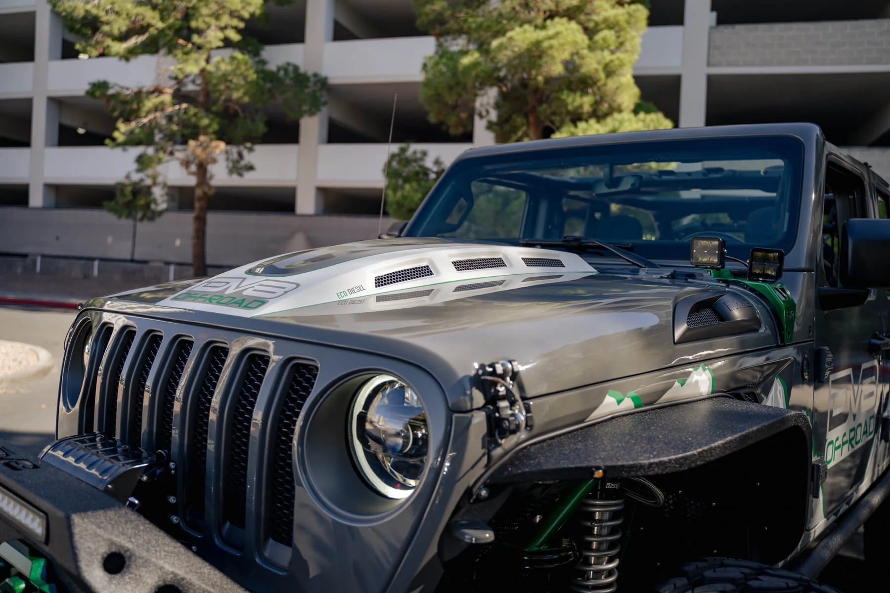 2018-2026 Jeep Wrangler JL & Gladiator JT Heat Dispersion Hood - Image 17