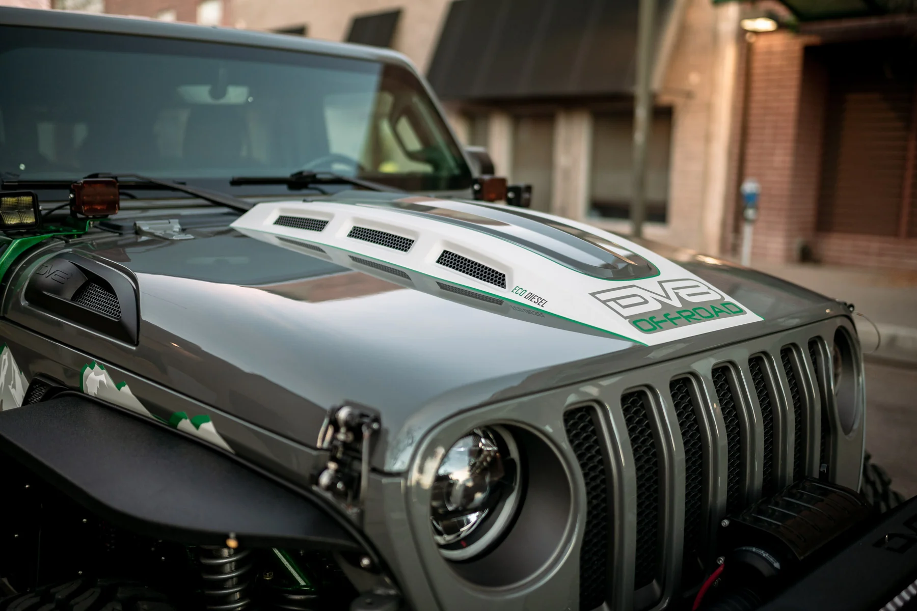 2018-2026 Jeep Wrangler JL & Gladiator JT Heat Dispersion Hood - Image 18
