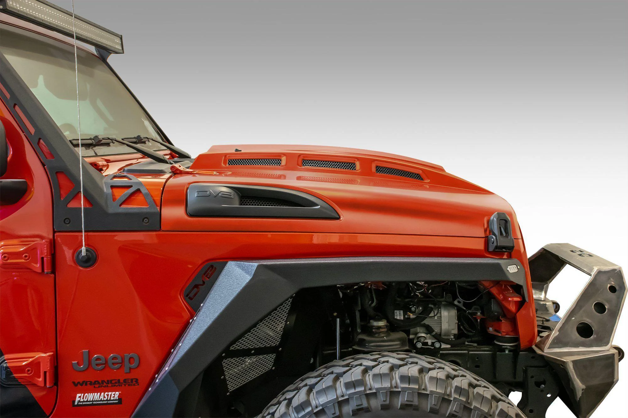 2018-2026 Jeep Wrangler JL & Gladiator JT Heat Dispersion Hood - Image 19