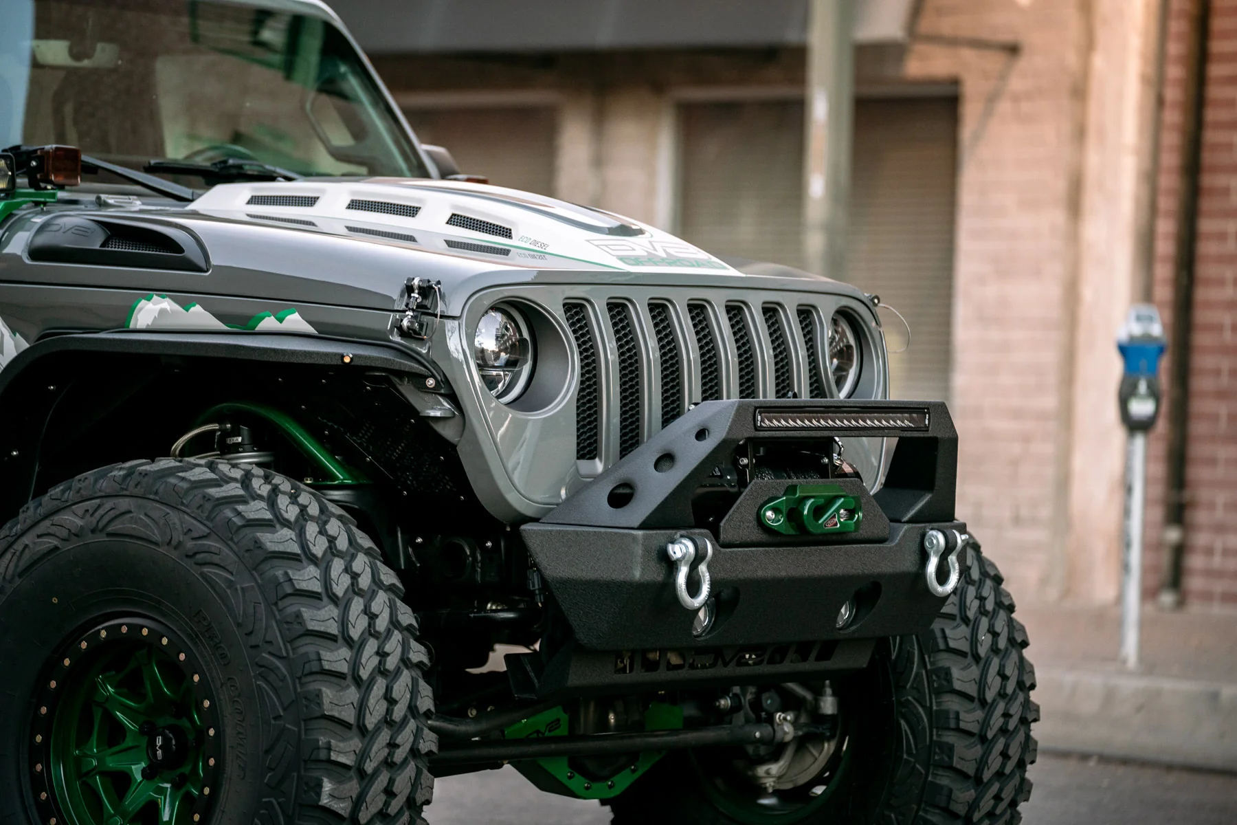 2018-2026 Jeep Wrangler JL & Gladiator JT Heat Dispersion Hood - Image 3