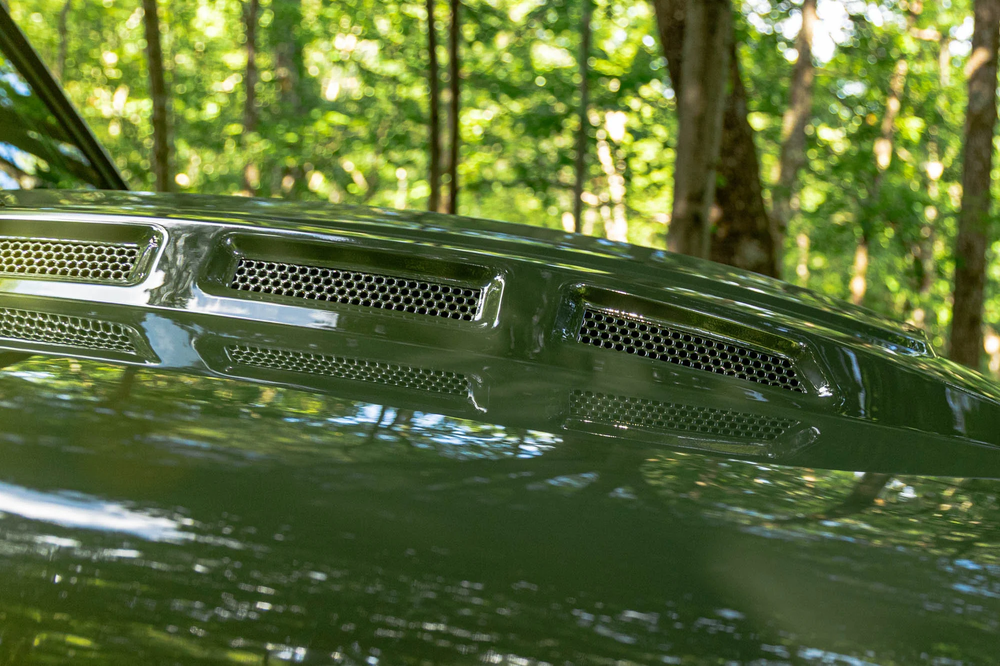 2018-2026 Jeep Wrangler JL & Gladiator JT Heat Dispersion Hood - Image 8