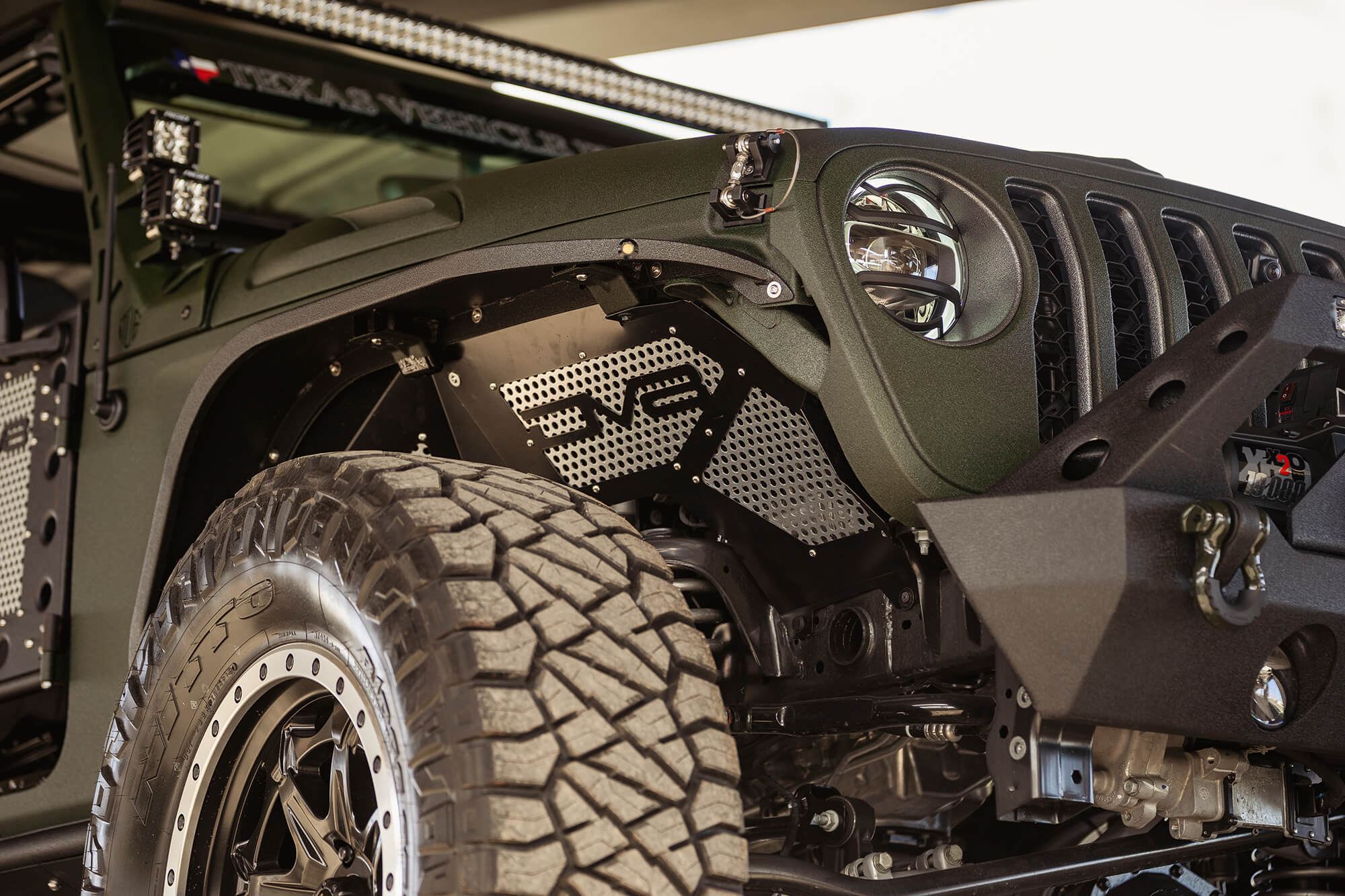 2018-2023 Jeep JL & 2020-2023 JT Front Inner Fenders - Image 5