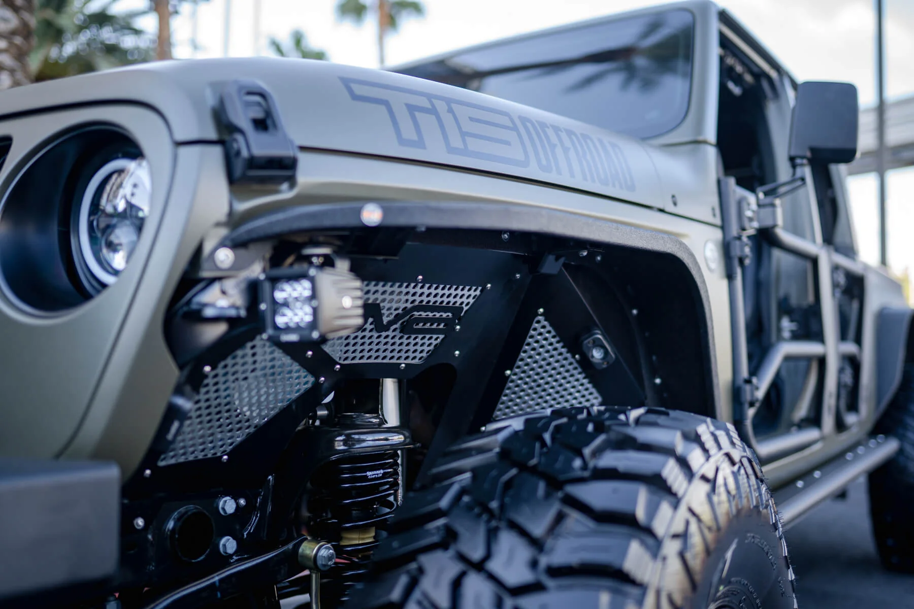 2018-2023 Jeep JL & 2020-2023 JT Front Inner Fenders - Image 8