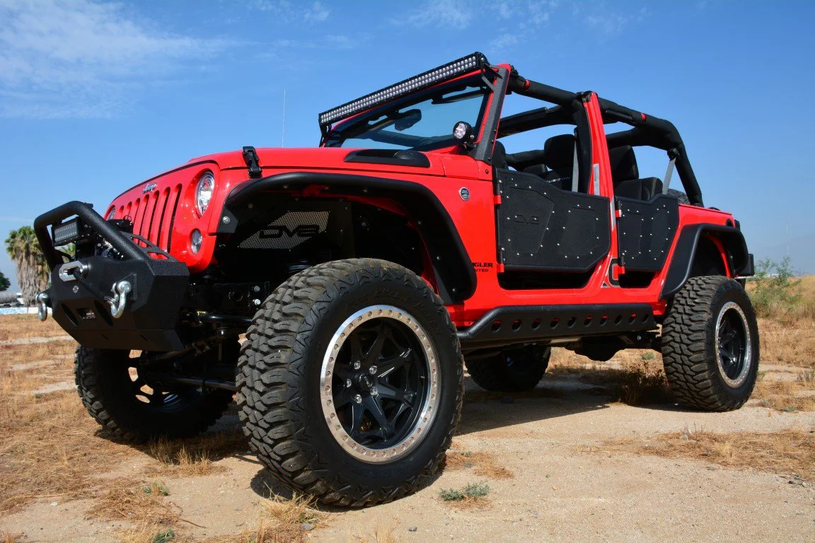2007-2018 Jeep Wrangler JK Rear Rock Doors - Image 2