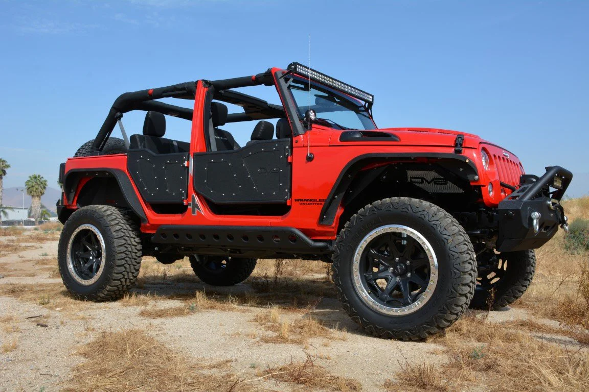 2007-2018 Jeep Wrangler JK Rear Rock Doors - Image 3