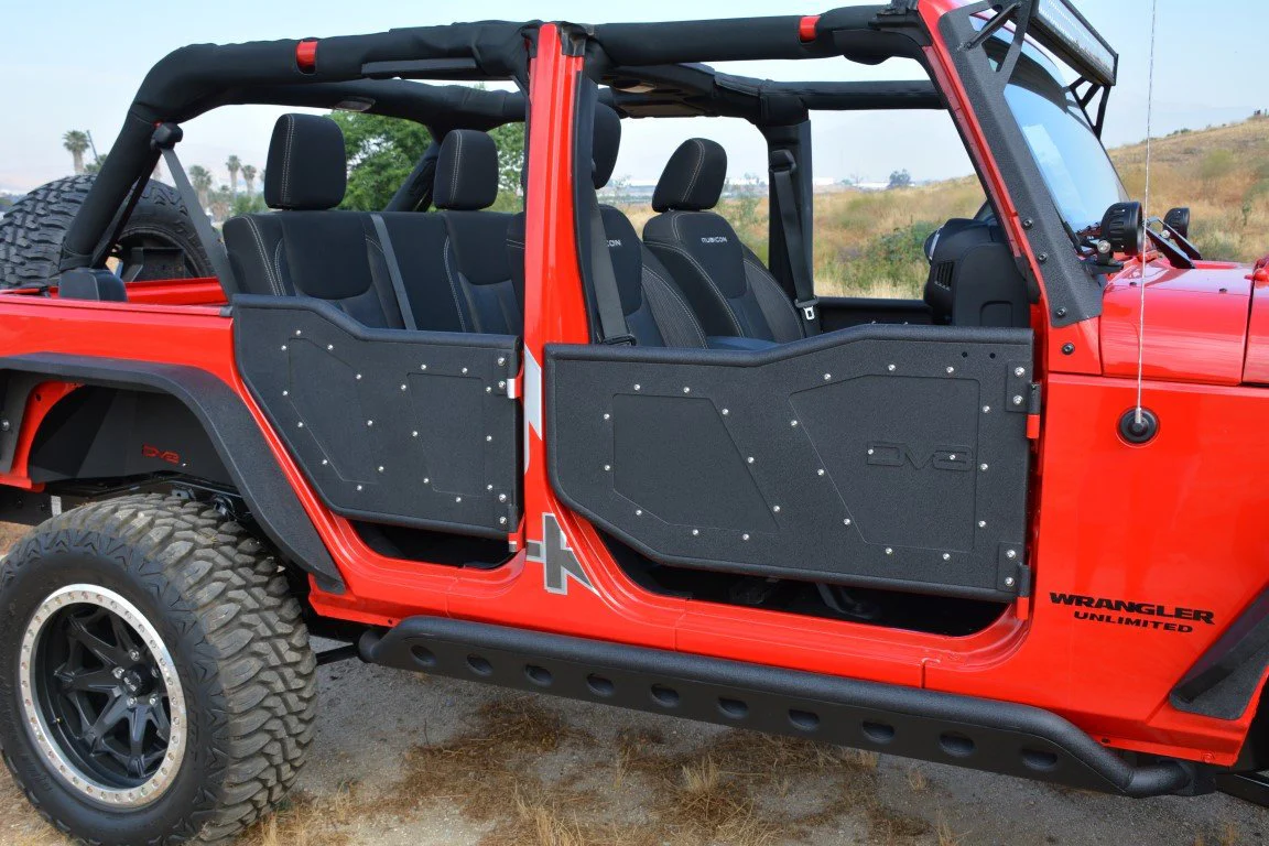 2007-2018 Jeep Wrangler JK Rear Rock Doors - Image 4