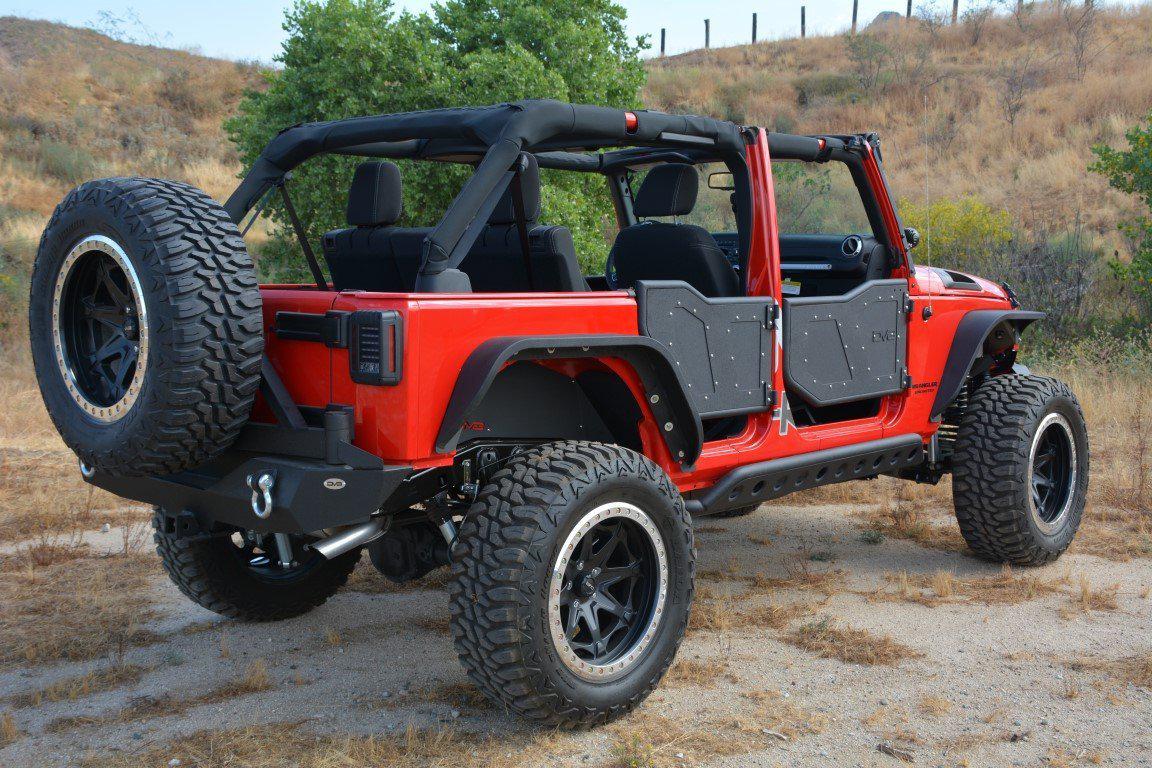 2007-2018 Jeep Wrangler JK Rear Rock Doors - Image 5