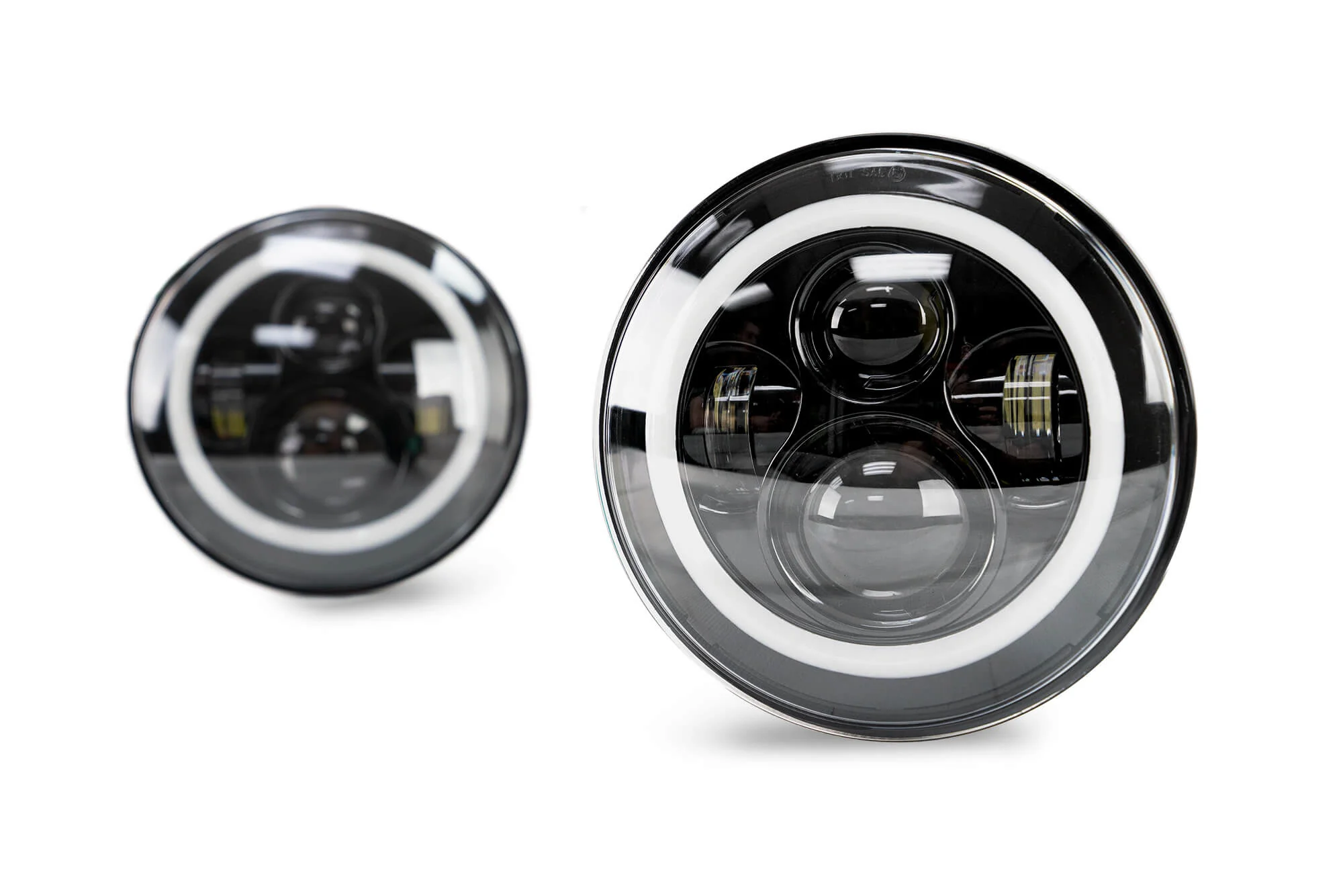 2007-2018 Jeep JK Projector LED Headlights - Image 8