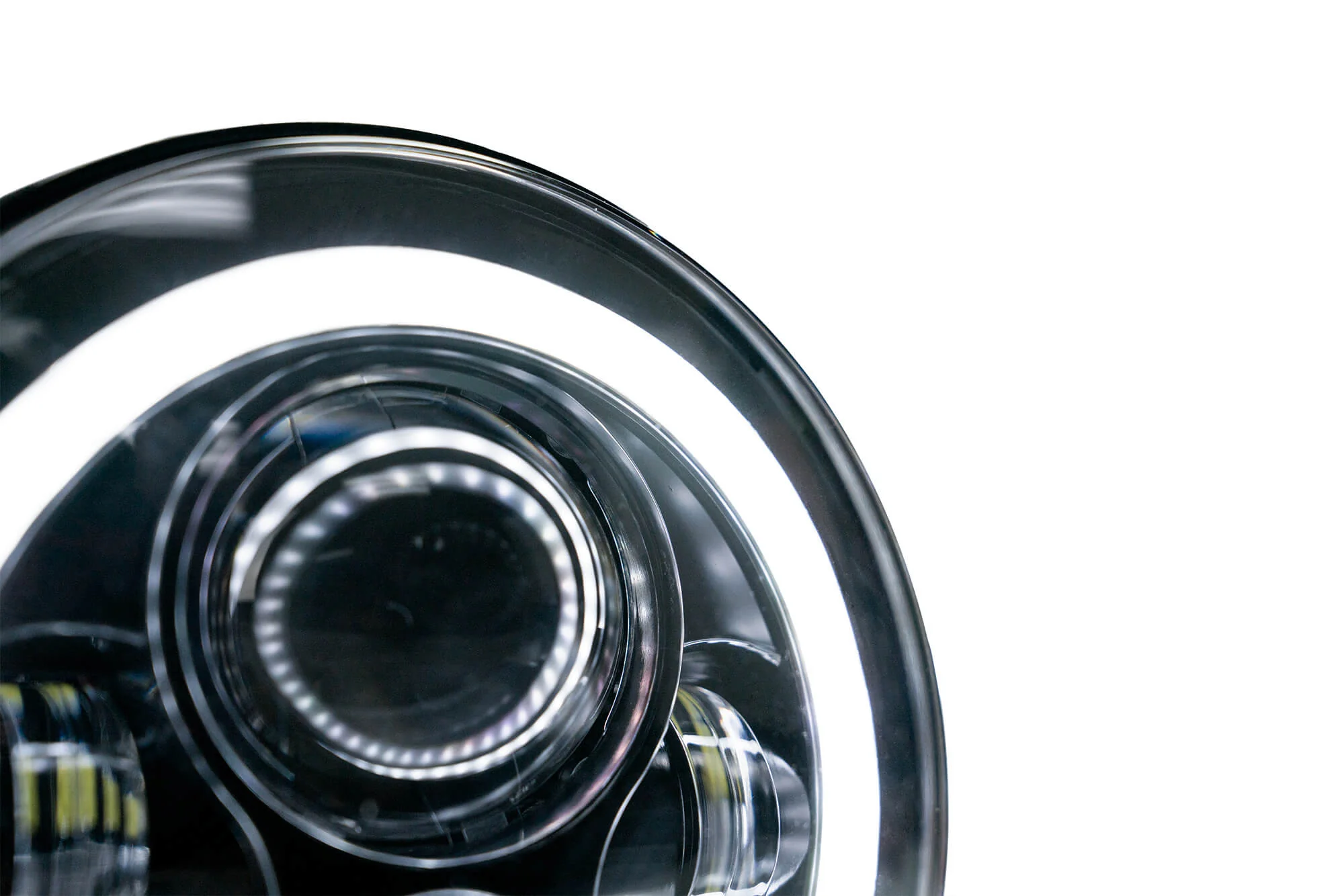 2007-2018 Jeep JK Projector LED Headlights - Image 9