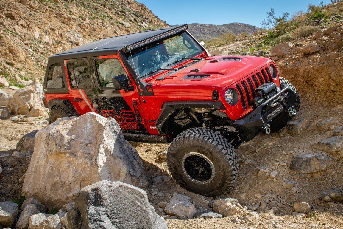 2018-2026 Jeep Wrangler JL & Gladiator JT Rubicon Replica Hood - Image 3