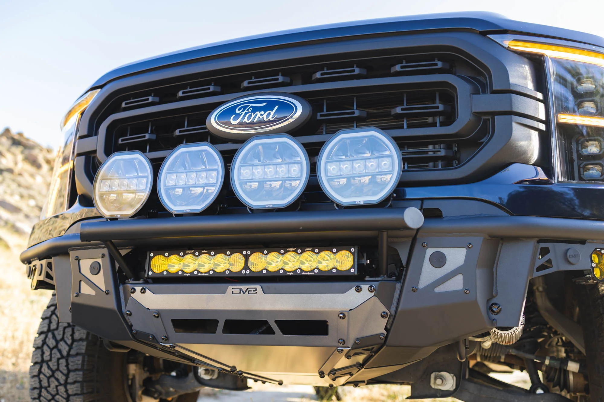 2021-2023 Ford F-150 Tube Front Bumper - Image 4