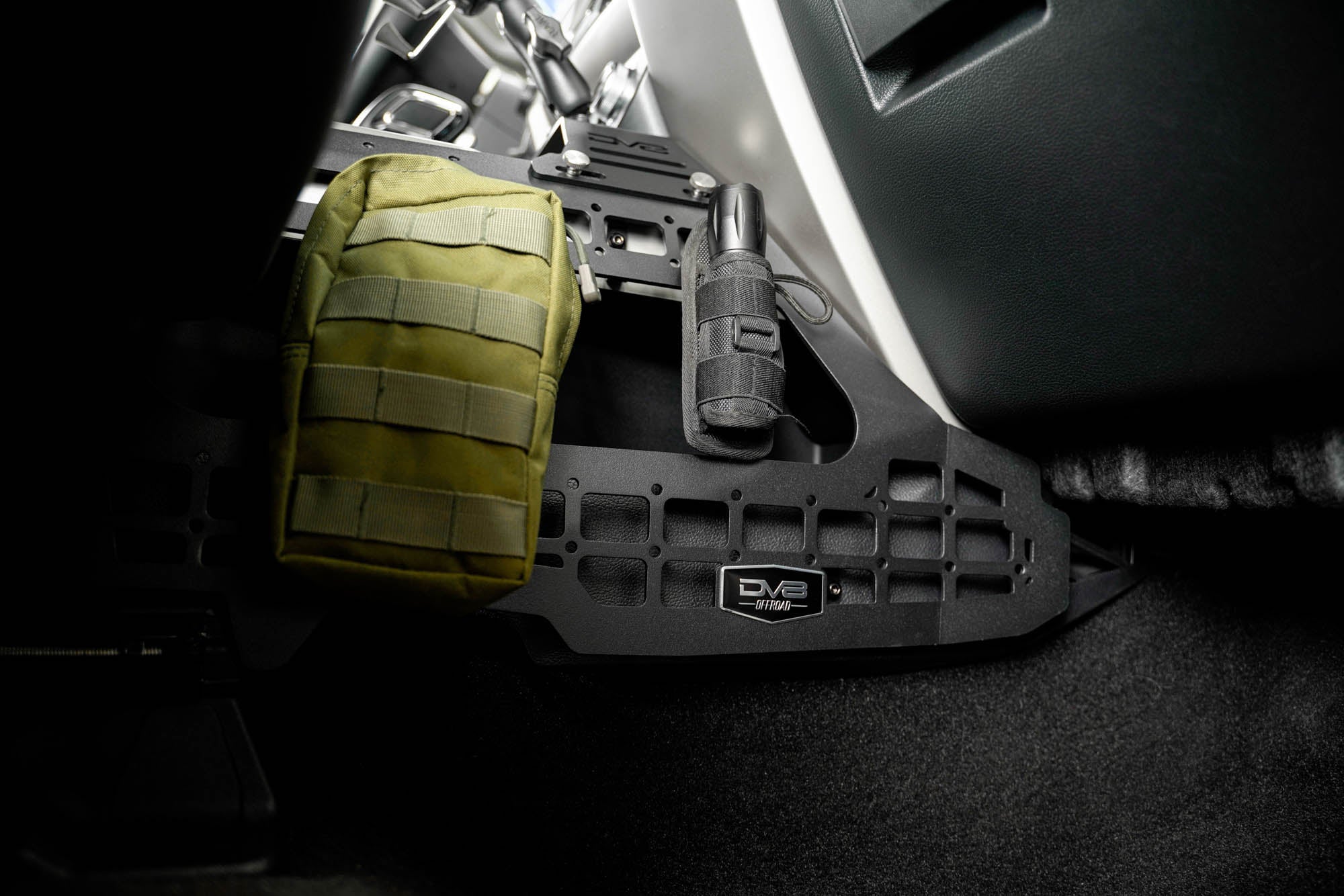 2015-2020 Ford F-150 & 2017-2021 F-250/350 | Center Console Molle Panels & Device Mount - Image 4