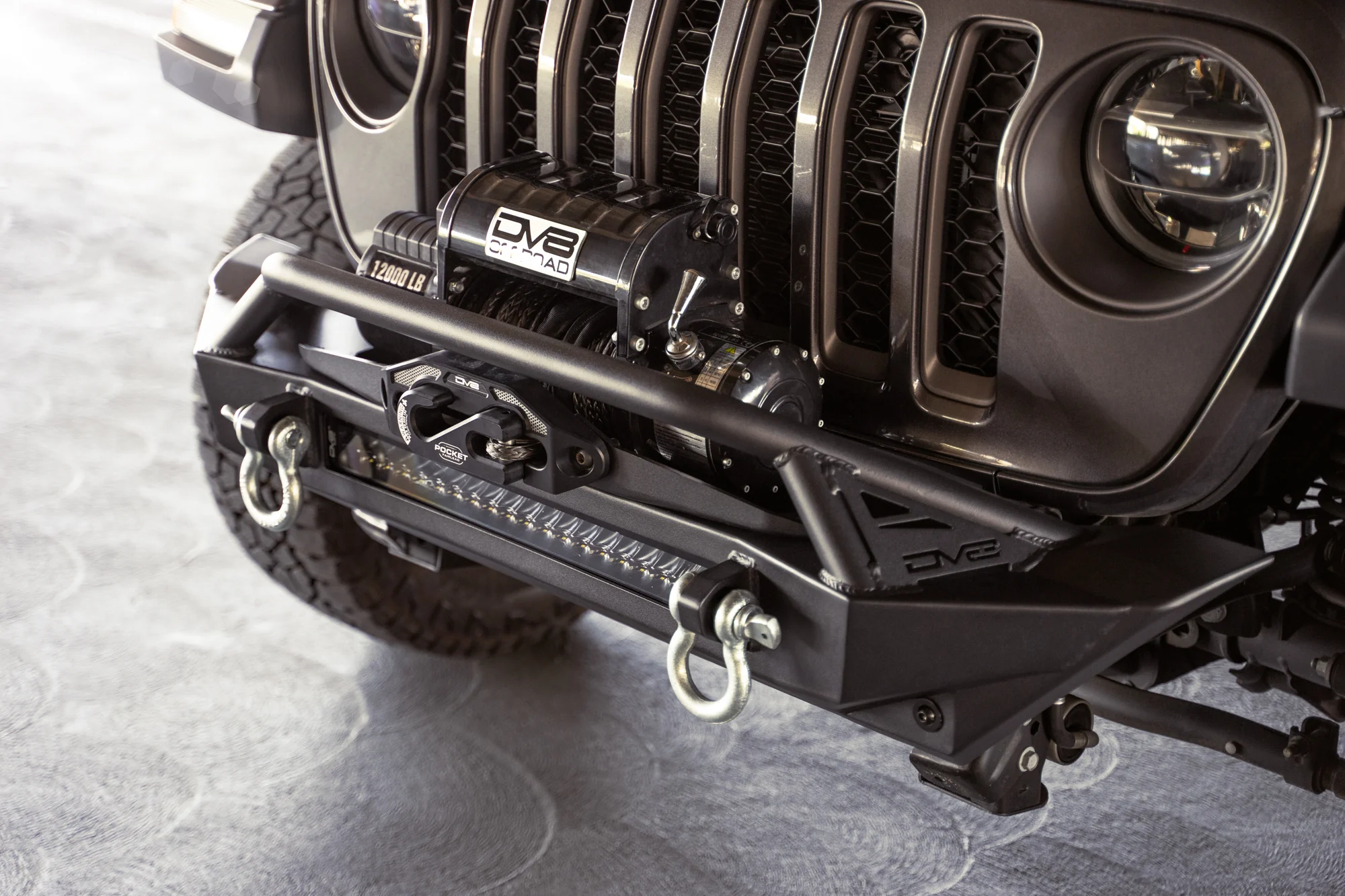 2007-2026 Jeep Wrangler JK/JL & Gladiator JT | FS-1 Series Stubby Front Bumper - Image 13
