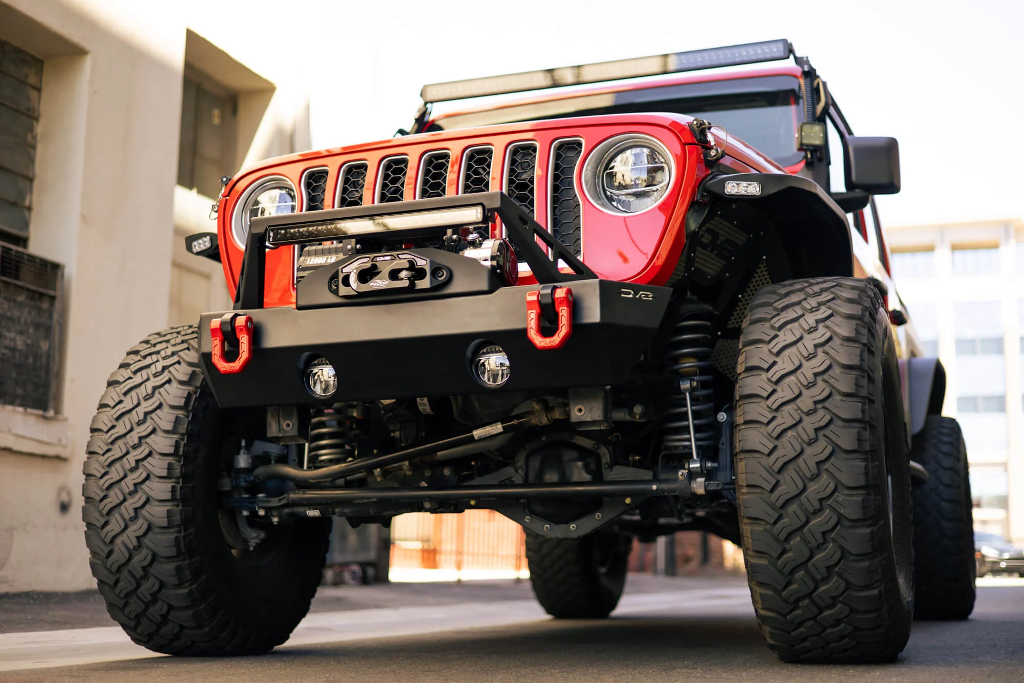 2007-2026 Jeep Wrangler & Gladiator | FS-25 Stubby Front Bumper - Image 4