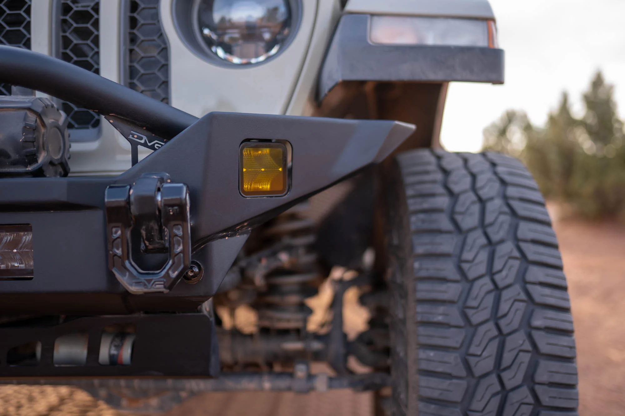 2007-2026 Jeep Wrangler JK/JL & Gladiator JT | FS-7 Mid-Width Winch Front Bumper - Image 6