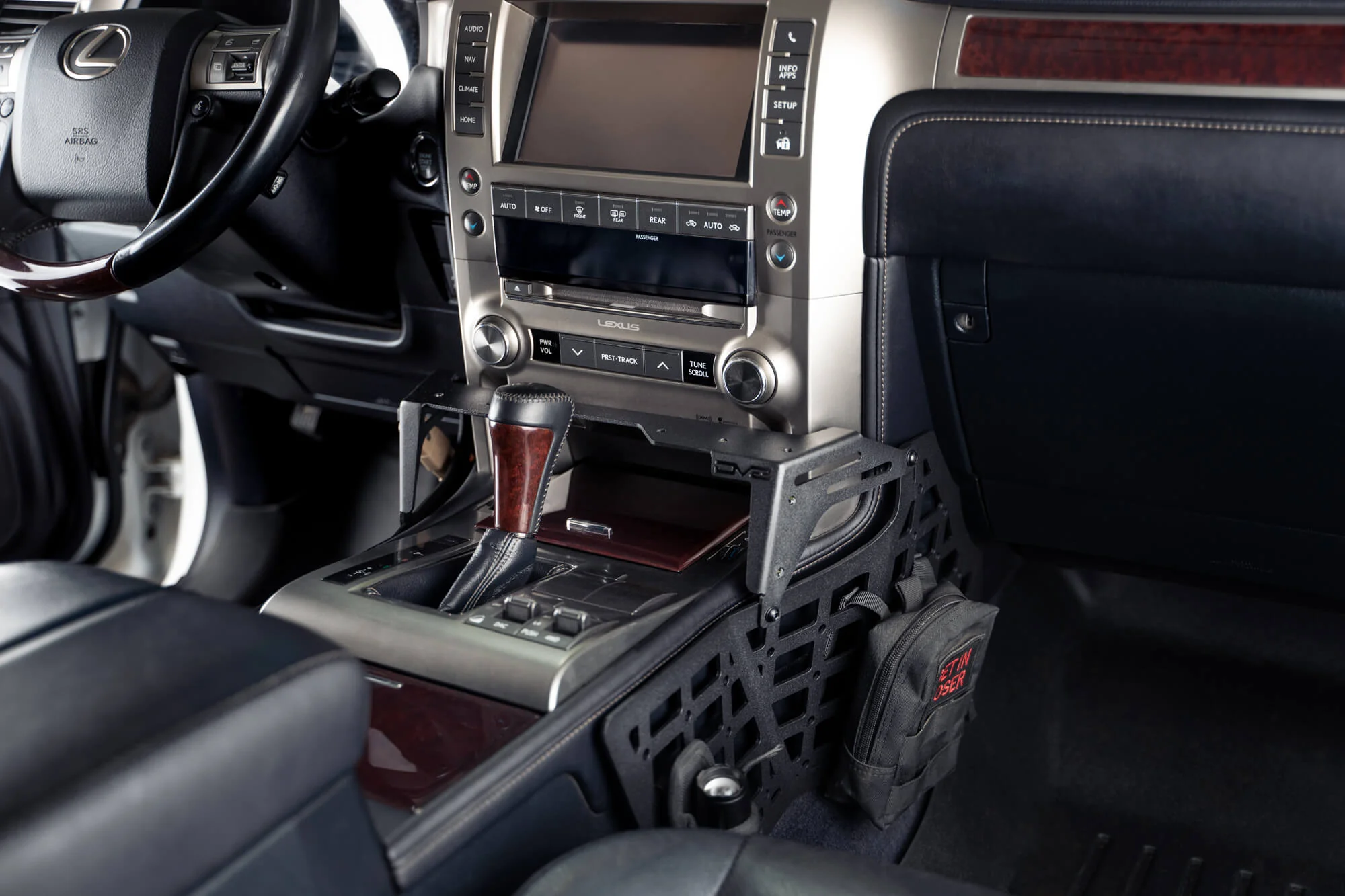2010-2021 Lexus GX 460 | Center Console Molle Panels & Digital Device Bridge - Image 9
