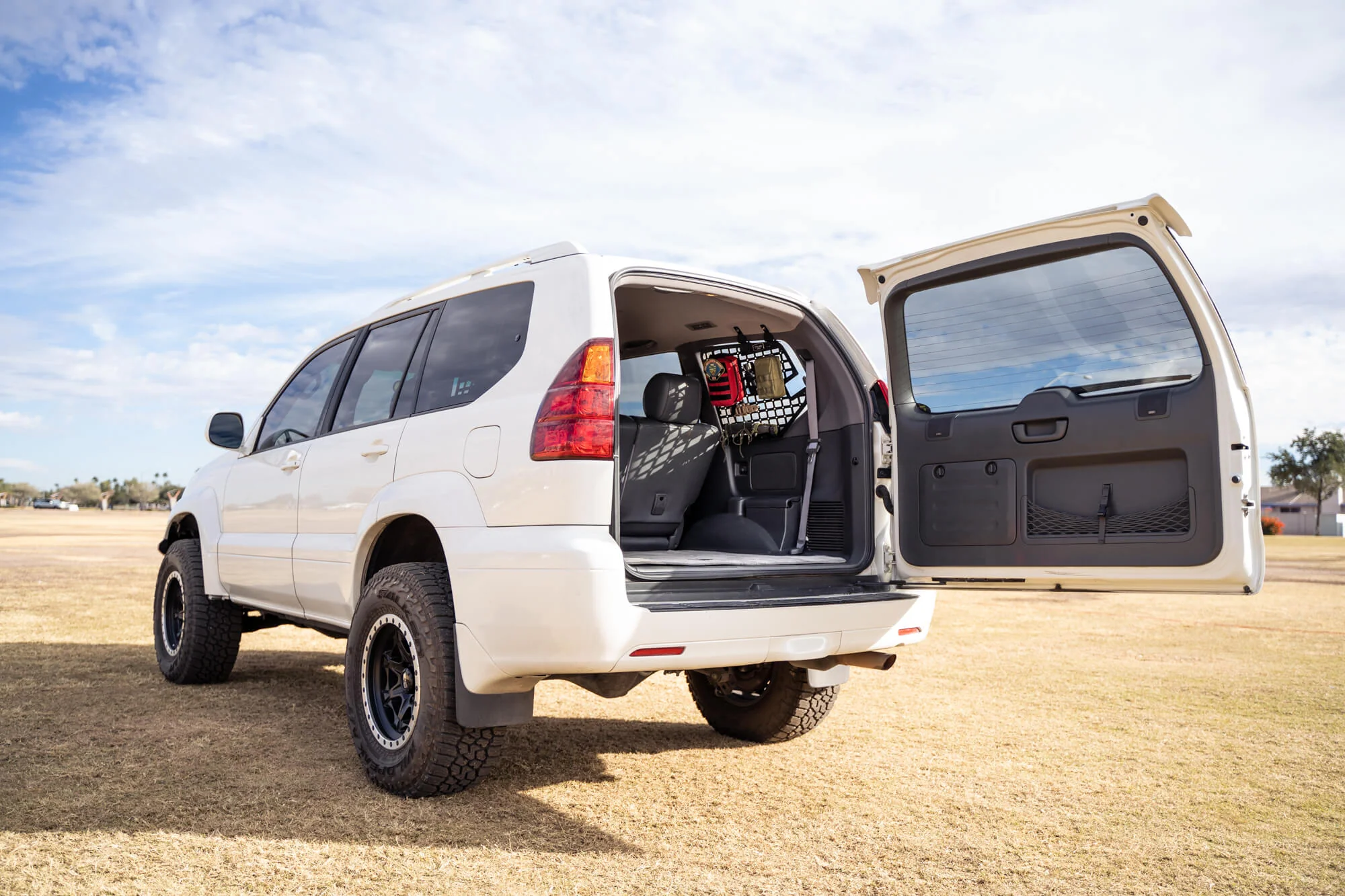 2003-2009 Lexus GX 470 | Rear Window Molle Storage Panels - Image 4