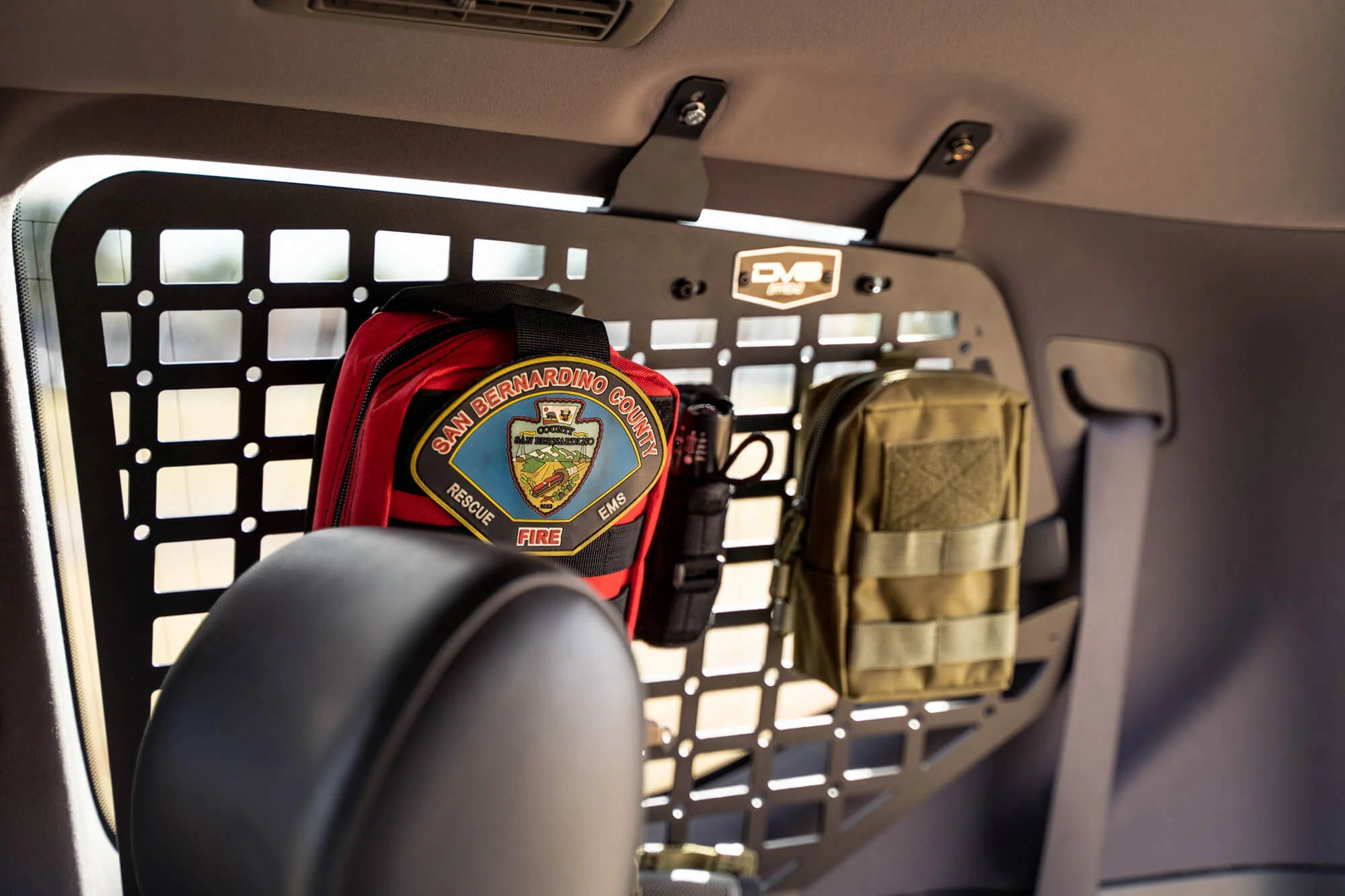 2003-2009 Lexus GX 470 | Rear Window Molle Storage Panels - Image 5