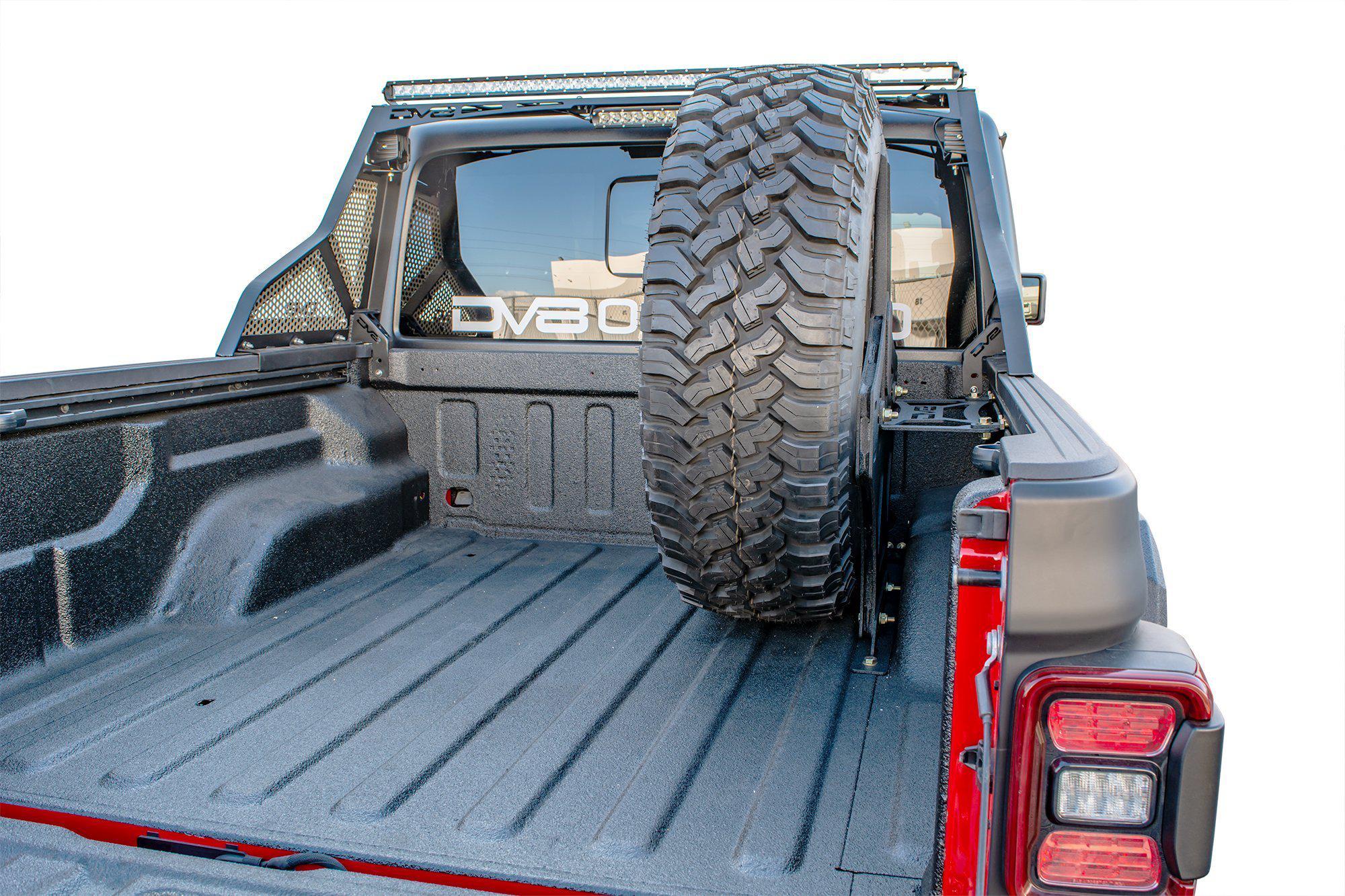 2020-2025 Jeep Gladiator JT Stand Up Spare Tire Mount - Image 5