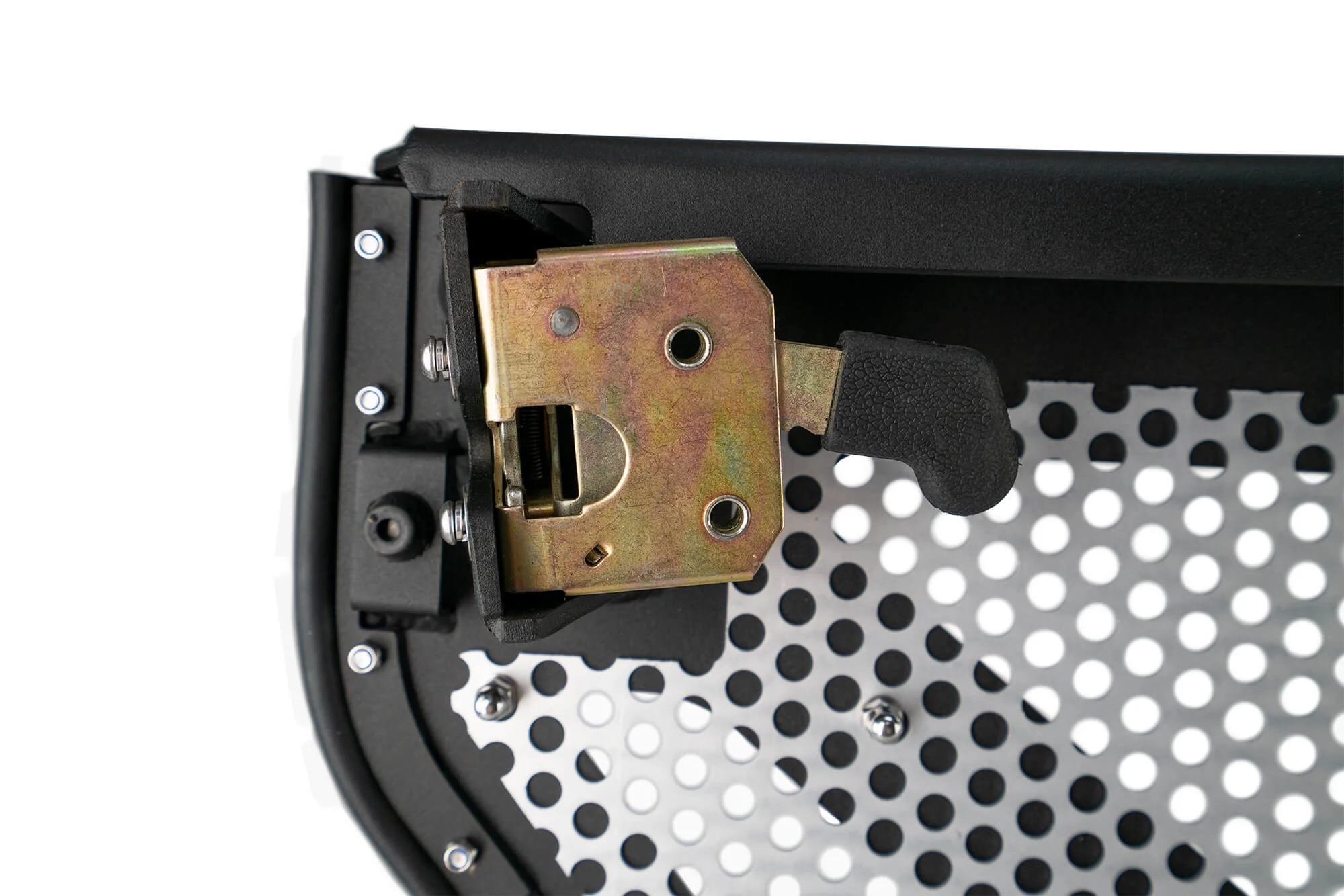 2018-2025 Jeep JL & 2020-2025 JT Rear Half-Doors with Aluminum Mesh - Image 4