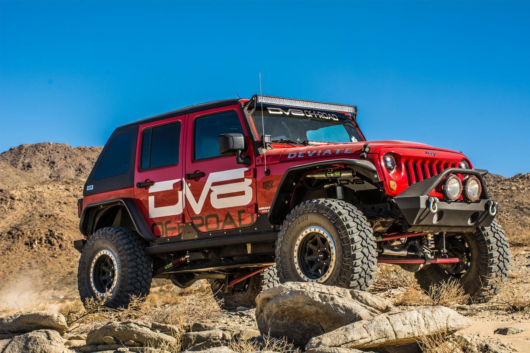 2007-2018 Jeep JK Wide Fender Flares | Front & Rear - Image 13