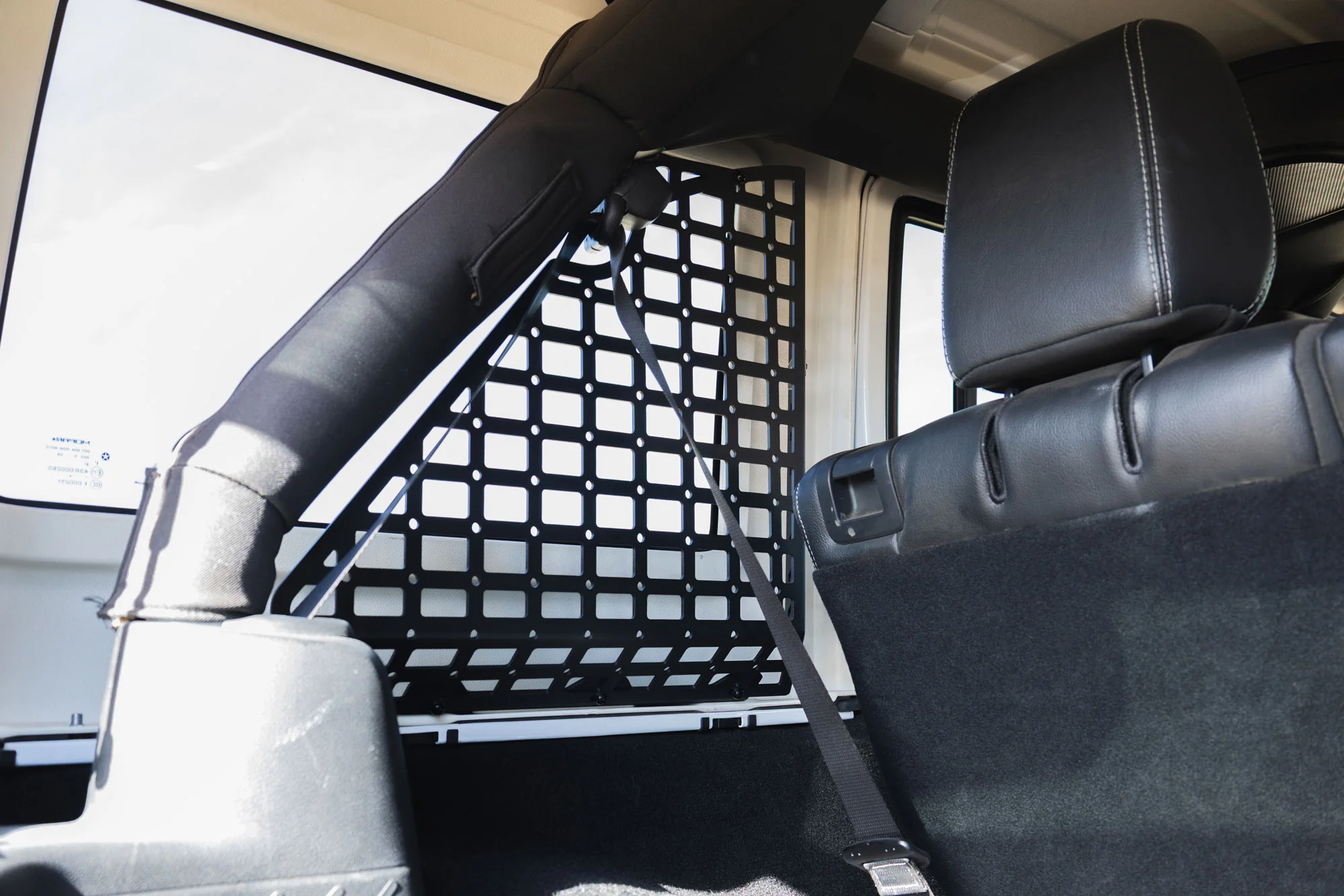 2007-2018 Wrangler JK 4-Door Pocketed Rear Window Molle Panels - Image 4