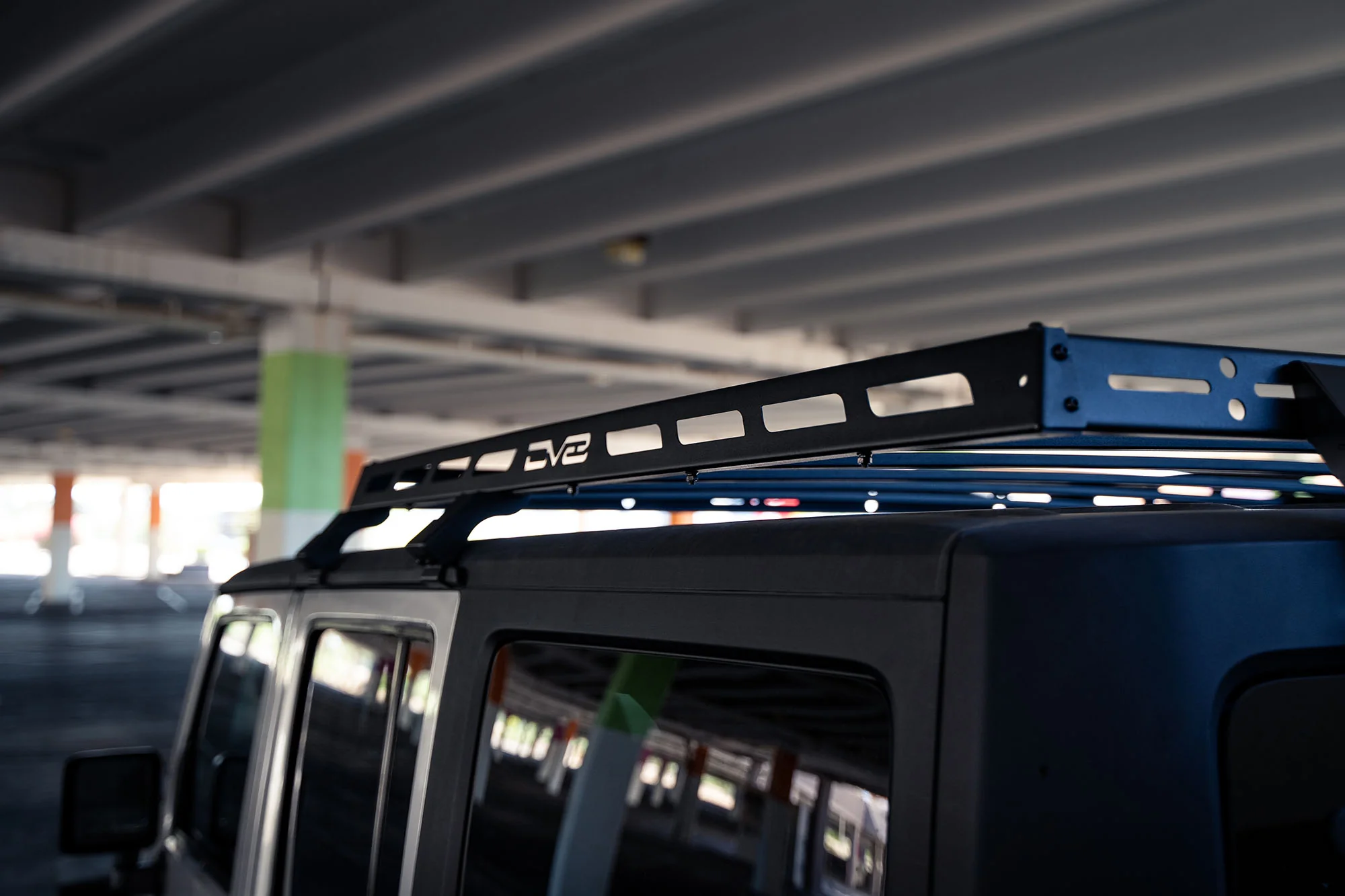 2007-2018 Jeep Wrangler JK Half-Length Roof Rack - Image 3