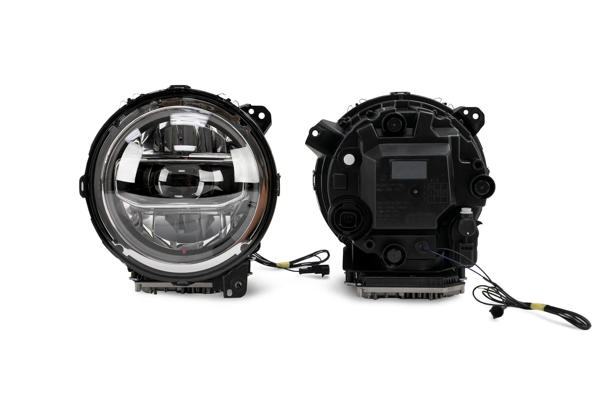 2018-2026 Jeep Wrangler JL & Gladiator JT LED Headlights | Chrome - Image 16