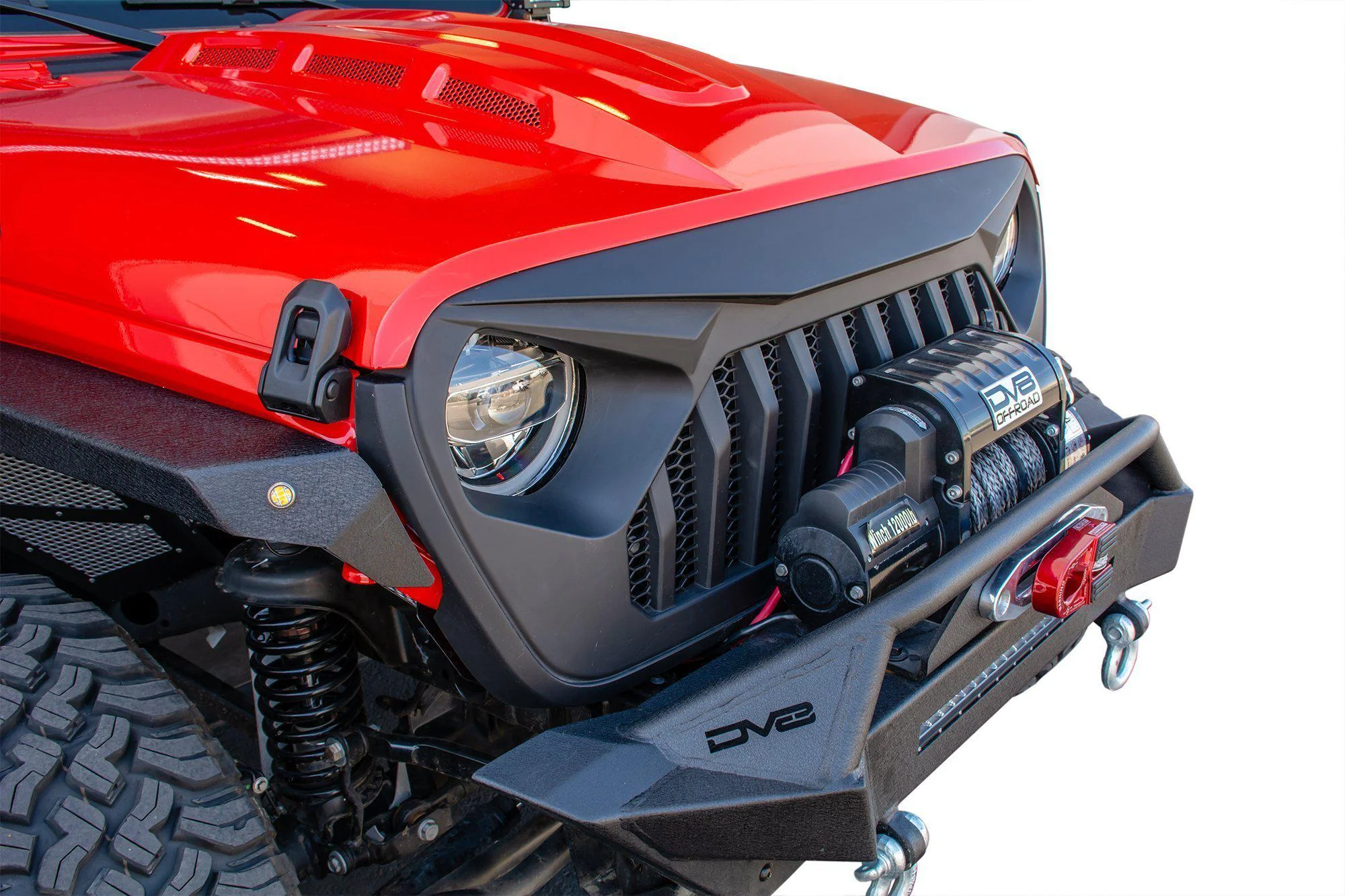 2018-2026 Jeep Wrangler JL & Gladiator JT Replacement Grille | Black - Image 10