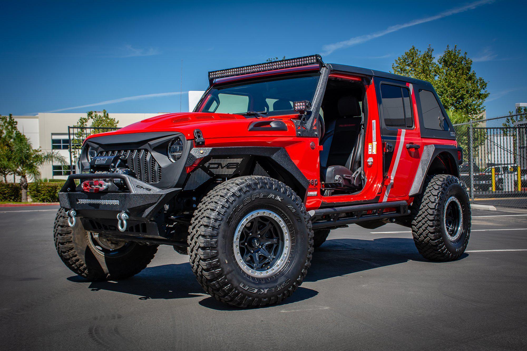 2018-2026 Jeep Wrangler JL & Gladiator JT Replacement Grille | Black - Image 13
