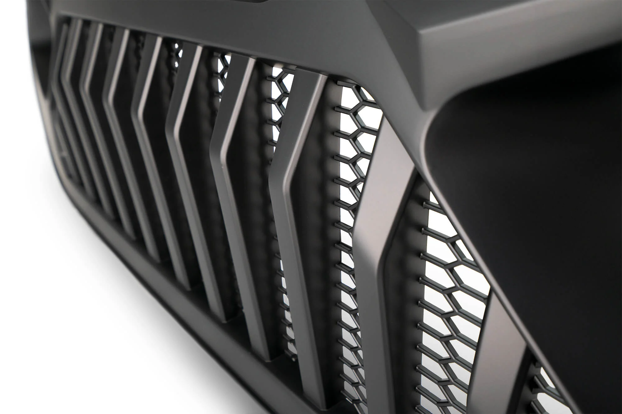 2018-2026 Jeep Wrangler JL & Gladiator JT Replacement Grille | Black - Image 4
