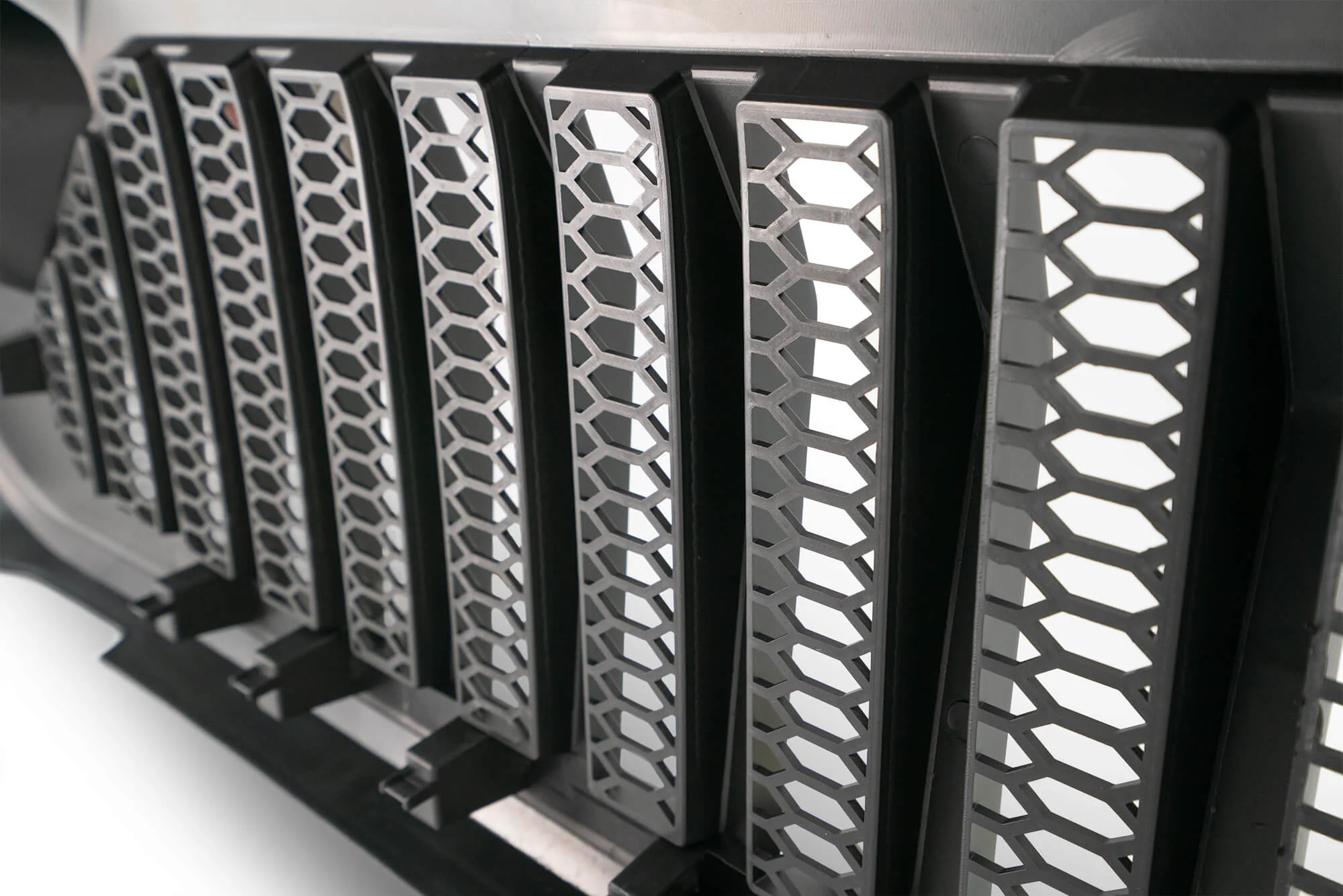 2018-2026 Jeep Wrangler JL & Gladiator JT Replacement Grille | Black - Image 5