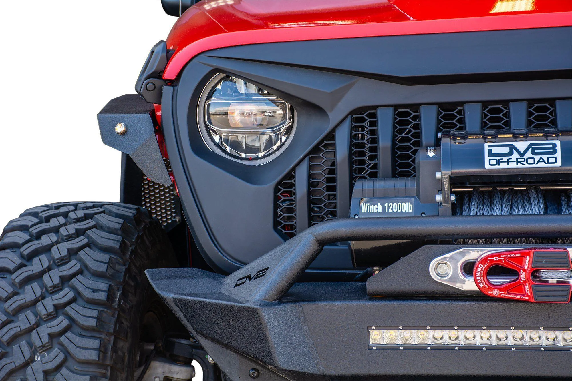 2018-2026 Jeep Wrangler JL & Gladiator JT Replacement Grille | Black - Image 8