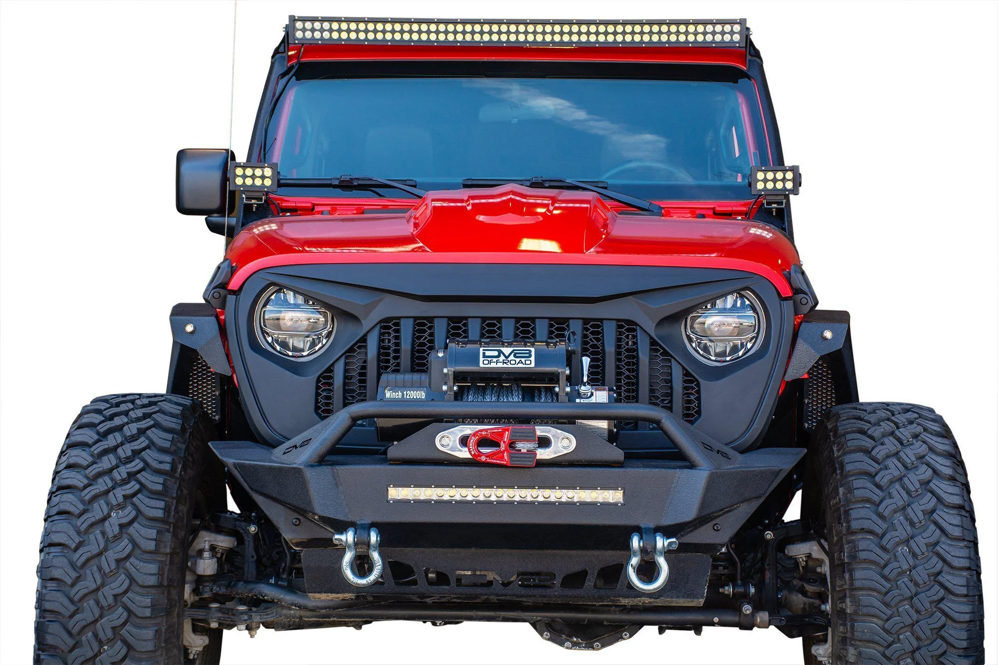 2018-2026 Jeep Wrangler JL & Gladiator JT Replacement Grille | Black - Image 9