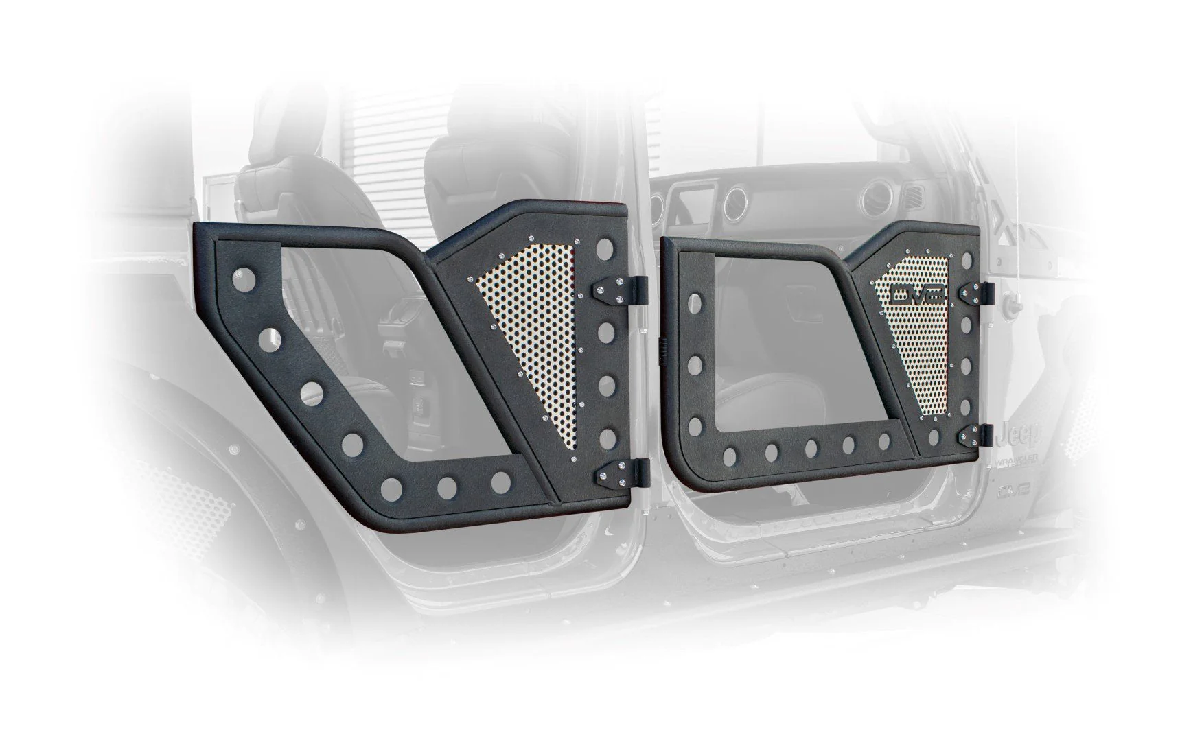 2018-2025 Jeep JL & 2020-2025 JT Rear Rock Doors - Image 2