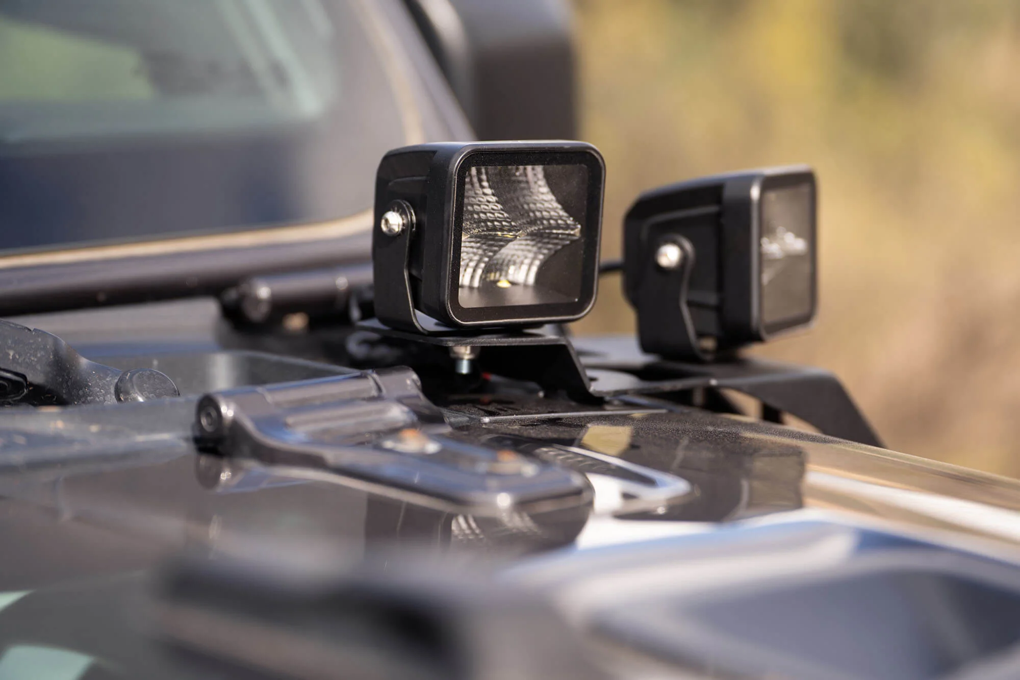 2018-2026 Jeep Wrangler JL & Gladiator JT A-Pillar Dual Pod Light Mounts - Image 5