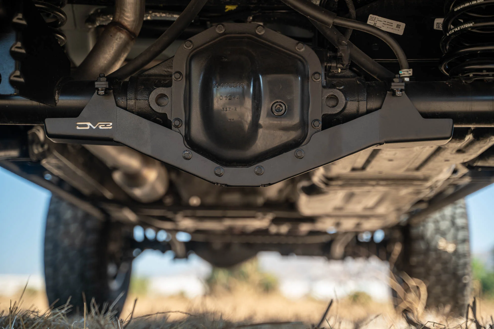 2018-2026 Jeep Wrangler JL & 2020-2026 Gladiator JT | Rear D44 Differential Skid Plate - Image 2