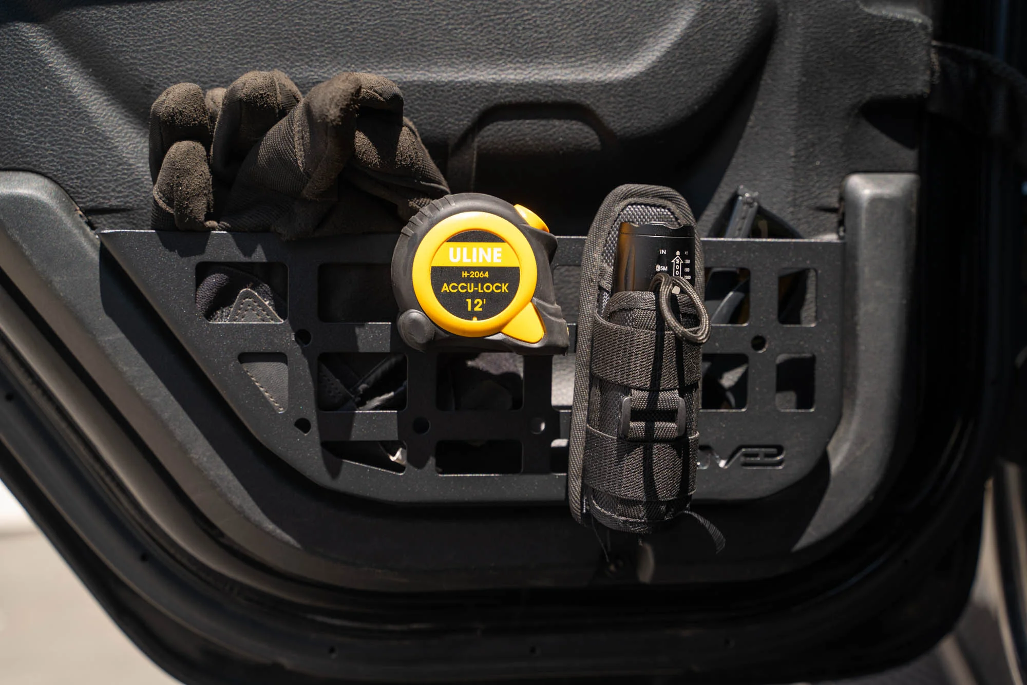 2018-2026 Jeep Wrangler JL & 2020-2026 Gladiator JT | Slim Rear Door Molle Pockets - Image 5