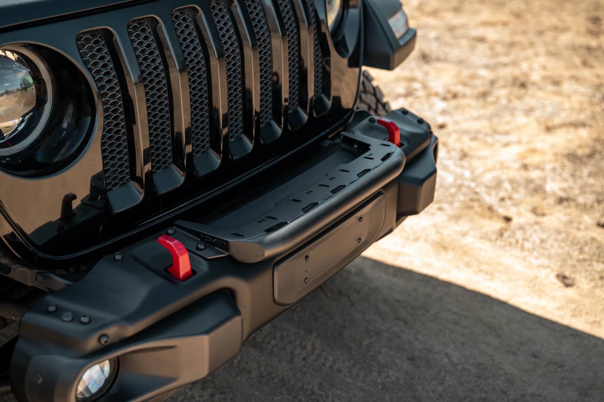 2018+ Wrangler JL Push Bar for Mopar Rubicon Steel Bumper - Image 5