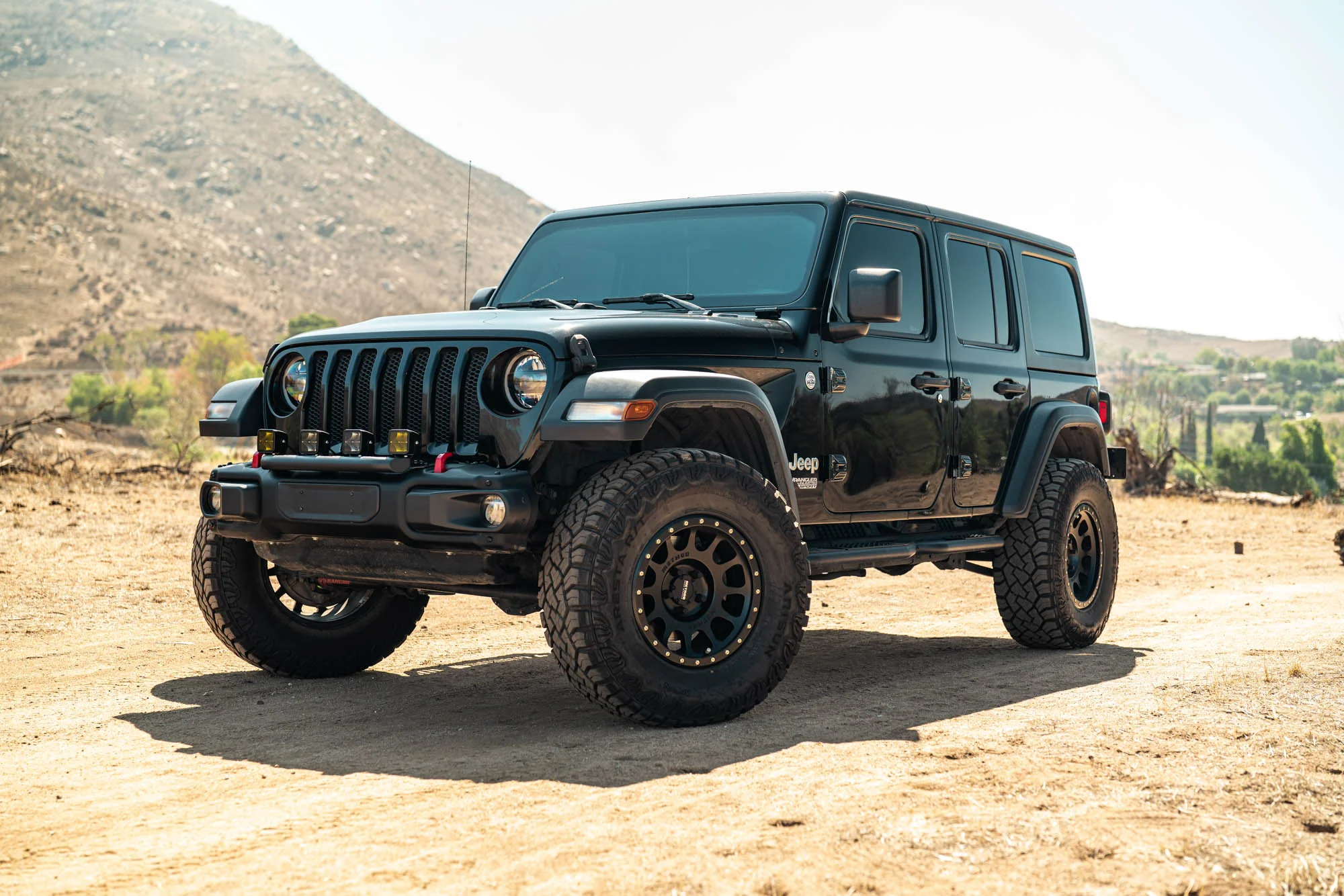2018+ Wrangler JL Push Bar for Mopar Rubicon Steel Bumper - Image 9