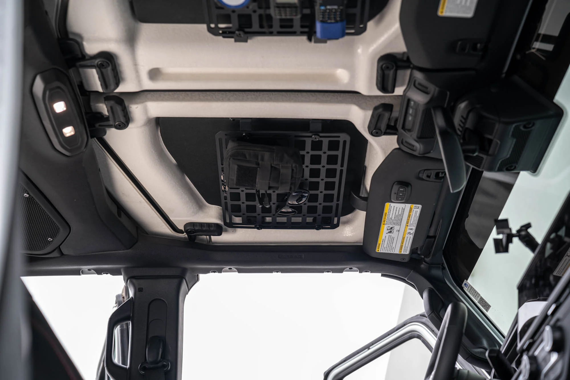 2018-2026 Jeep Wrangler JL Roof Mount for 15” x 12” Molle Panel - Image 4