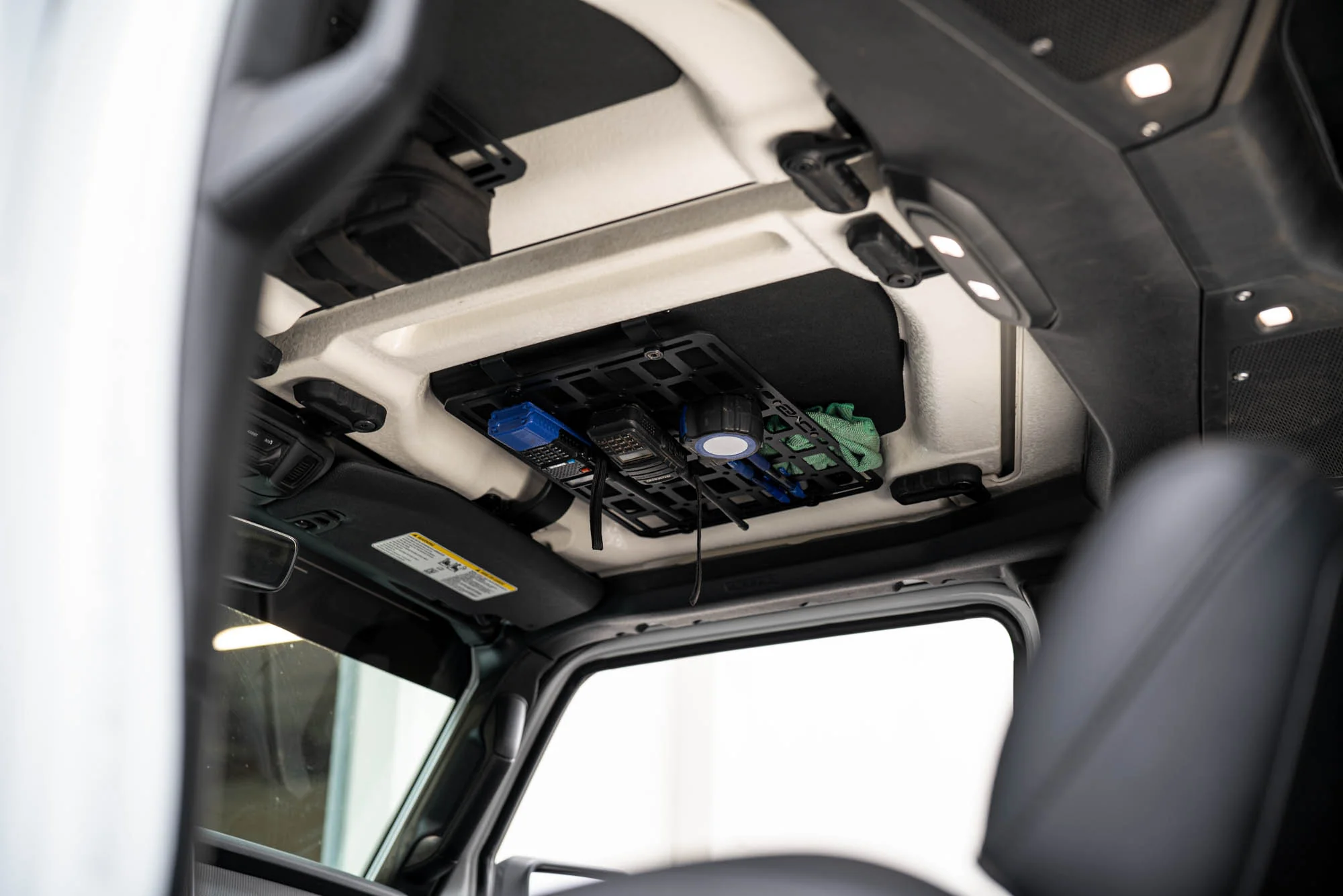 2018-2026 Jeep Wrangler JL Roof Mount for 15” x 12” Molle Panel - Image 5